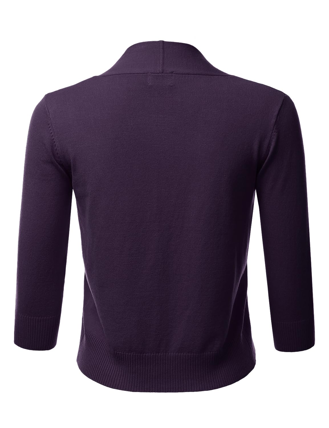 LALABEE Damen-Bolero, klassisch, 3/4-Ärmel, vorne offen, kurz, Cardigan, Shrugs für Kleider (S~XXL)