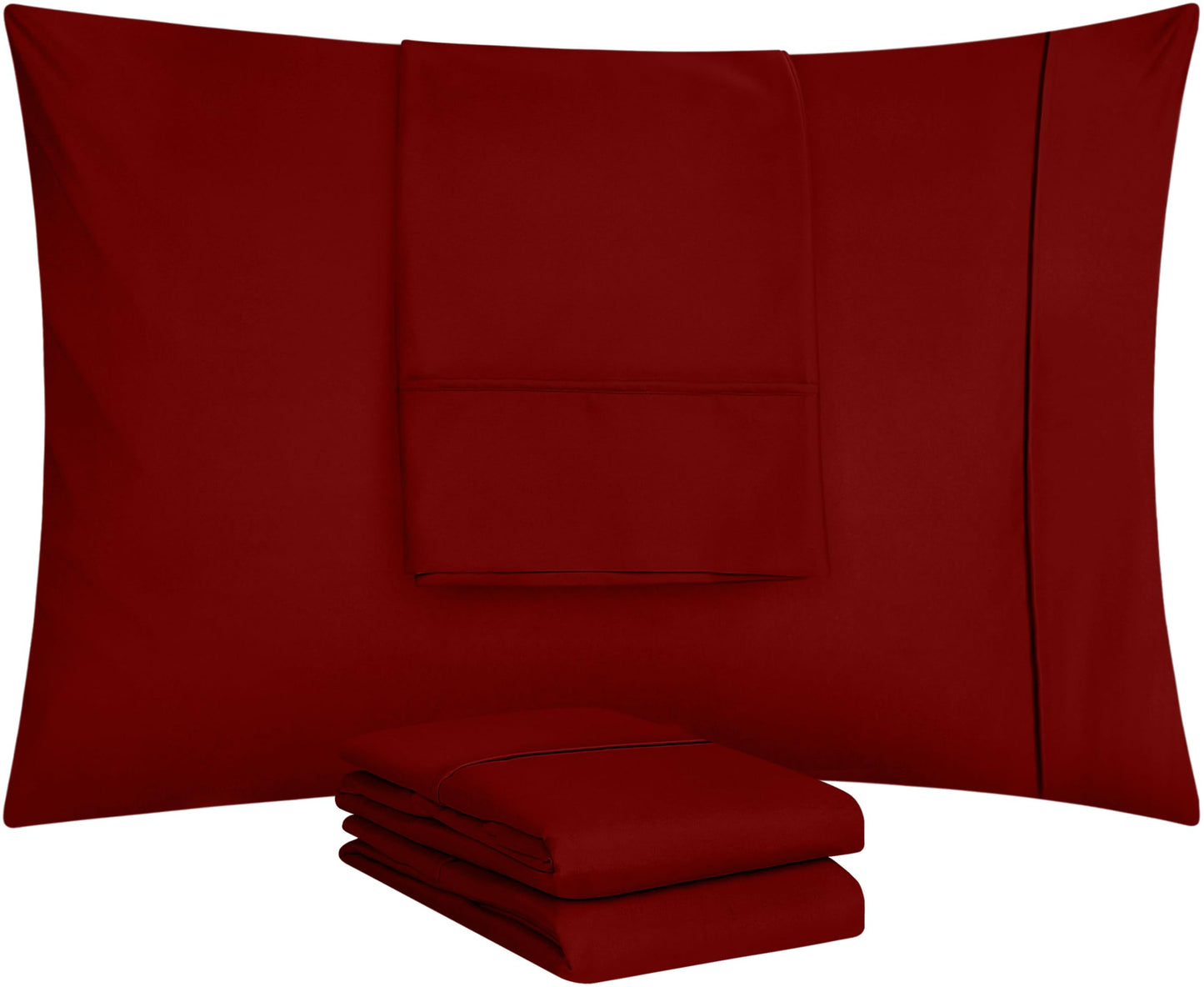 Utopia Bedding Pillow Cases - Envelope Closure - Soft Brushed Microfiber Fabric - Shrinkage and Fade Resistant Pillow