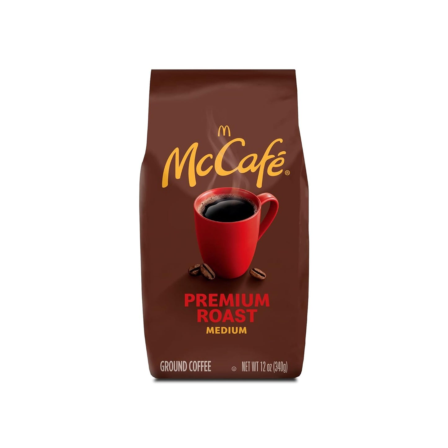 McCafe Premium Roast, Medium Roast Ground Coffee, 12 oz Bag
