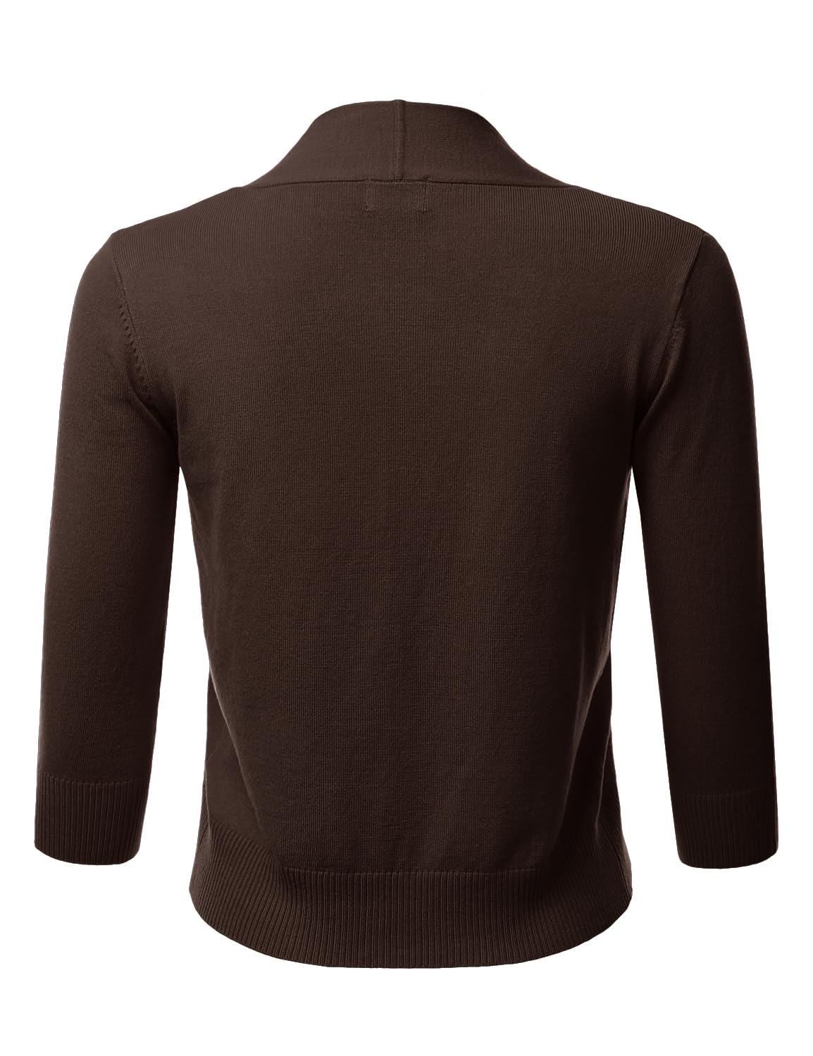LALABEE Damen-Bolero, klassisch, 3/4-Ärmel, vorne offen, kurz, Cardigan, Shrugs für Kleider (S~XXL)