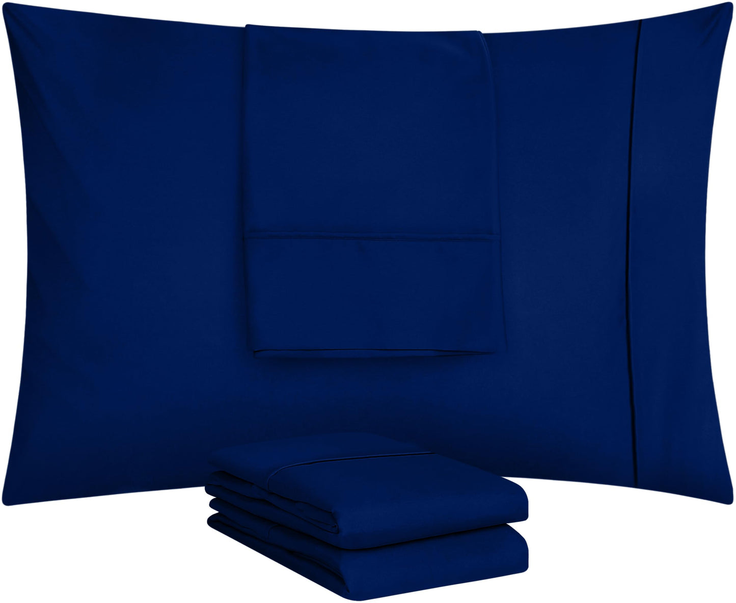 Utopia Bedding Pillow Cases - Envelope Closure - Soft Brushed Microfiber Fabric - Shrinkage and Fade Resistant Pillow