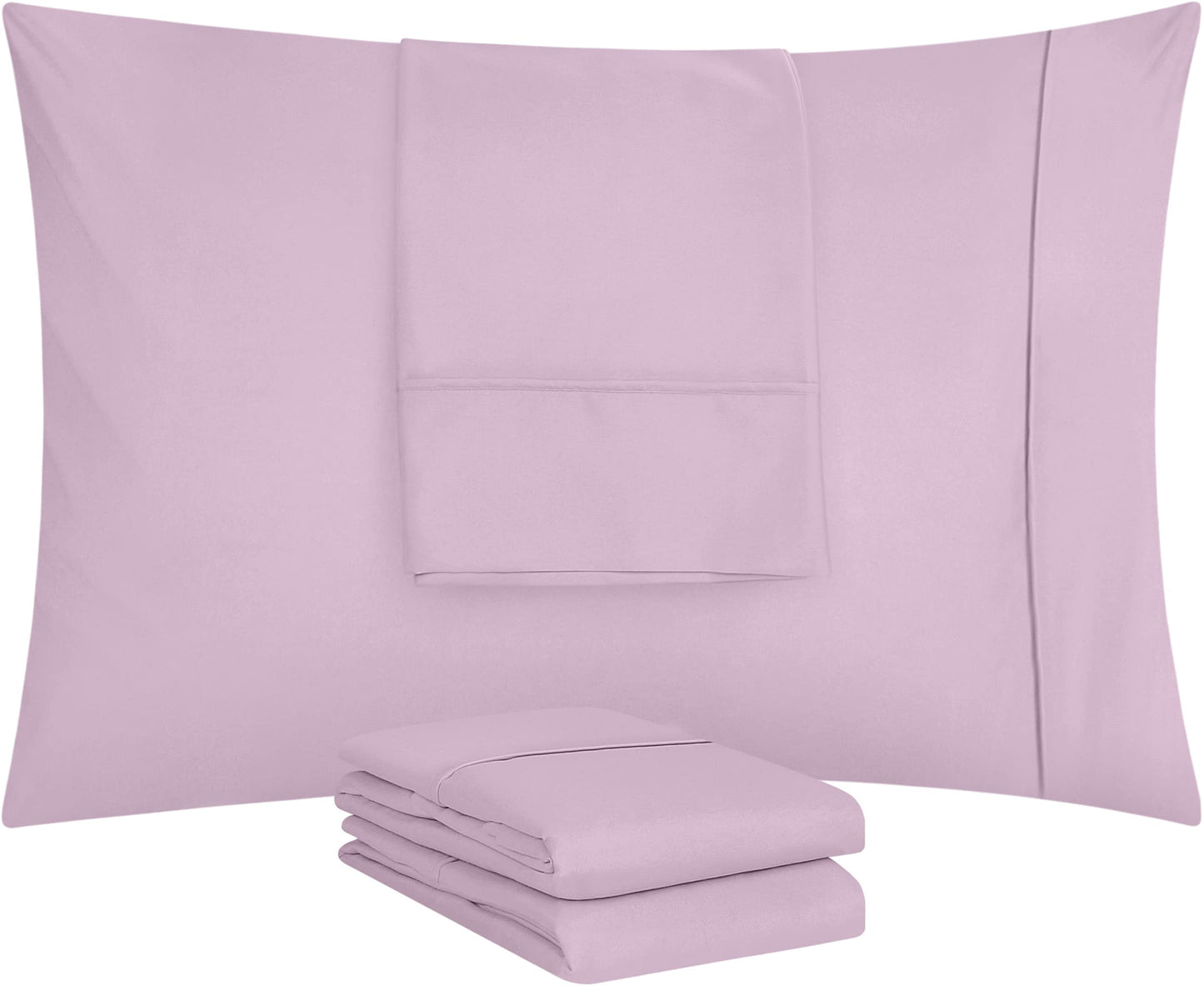 Utopia Bedding Pillow Cases - Envelope Closure - Soft Brushed Microfiber Fabric - Shrinkage and Fade Resistant Pillow