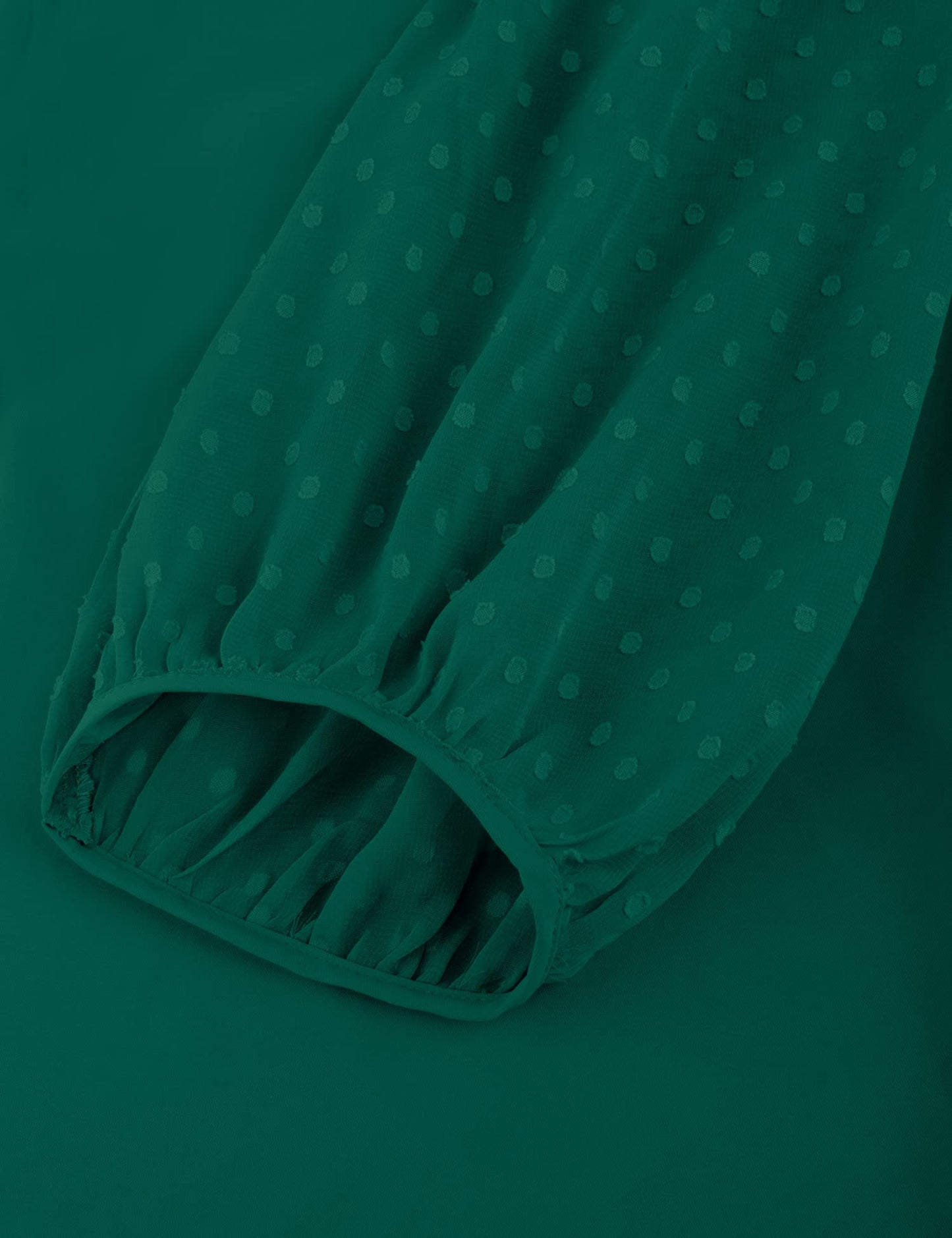 Bebonnie Damen Chiffonbluse mit Laternenmuster, 3/4-Ärmel, lässig, locker, V-Ausschnitt