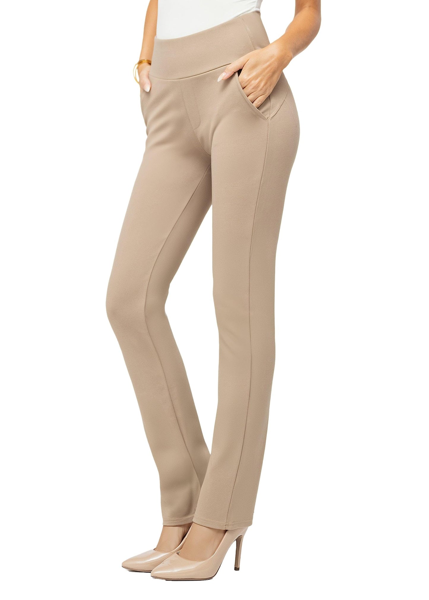 Conceited Stretch Slacks for Women in Slim, Straight and Flare - Ponte Pants