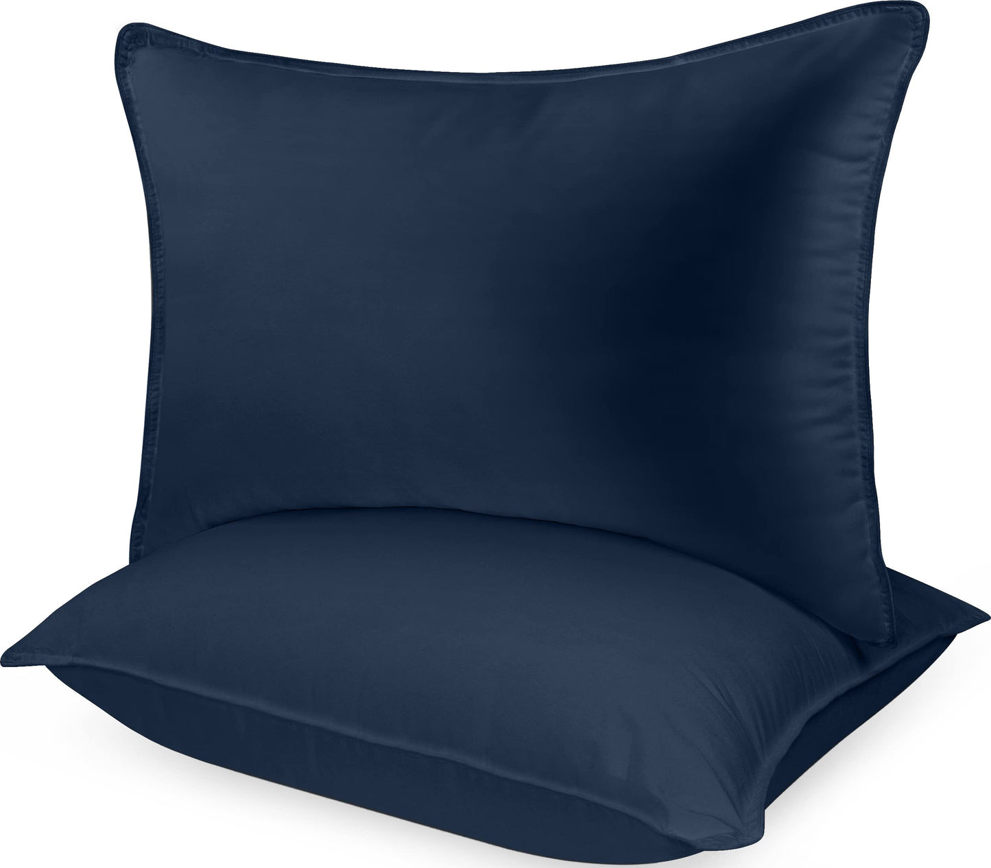 Utopia Bedding Bettkissen zum Schlafen (weiß), Queen Size, 2er-Set, Hotelkissen, Kühlkissen für Seiten-, Rücken- oder Bauchschläfer