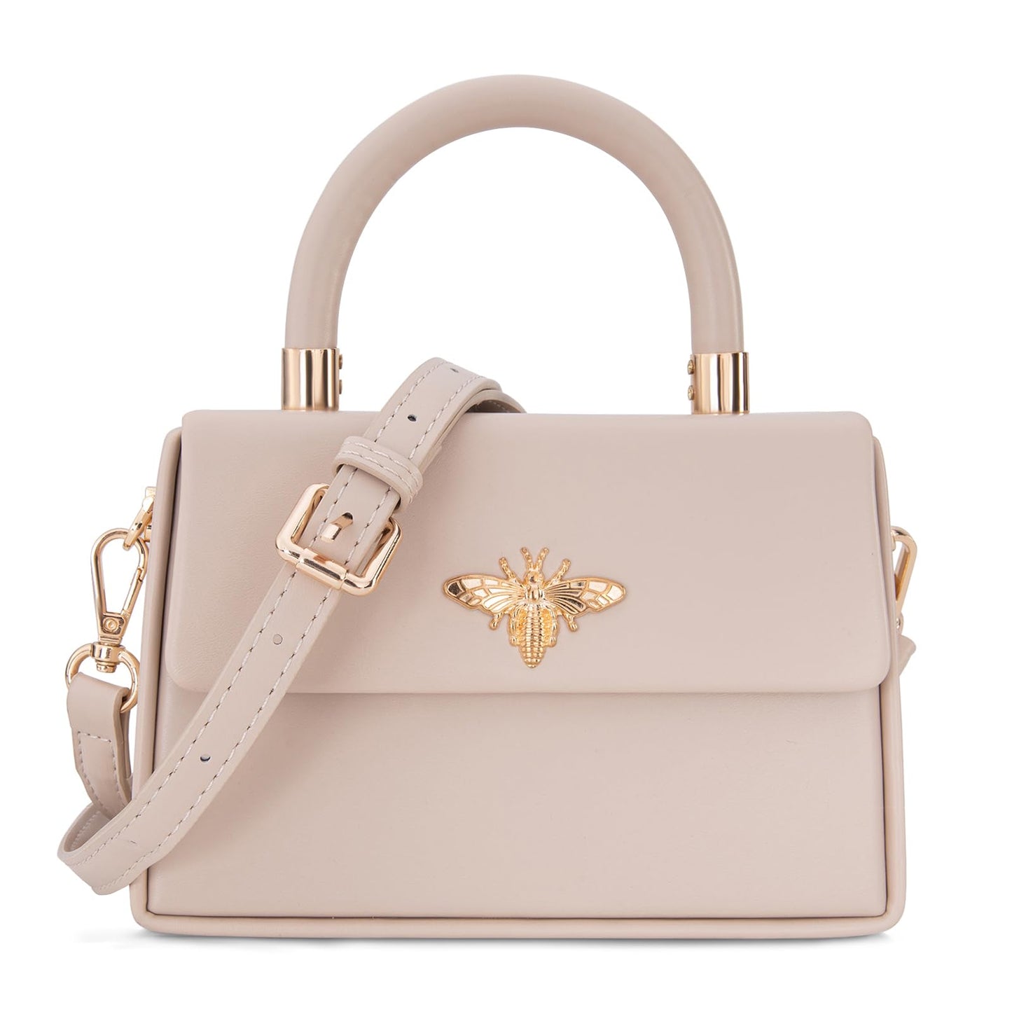 Milan Chiva Kleine Geldbörse mit Henkel für Damen, Mini-Umhängetasche, elegante quadratische Tasche