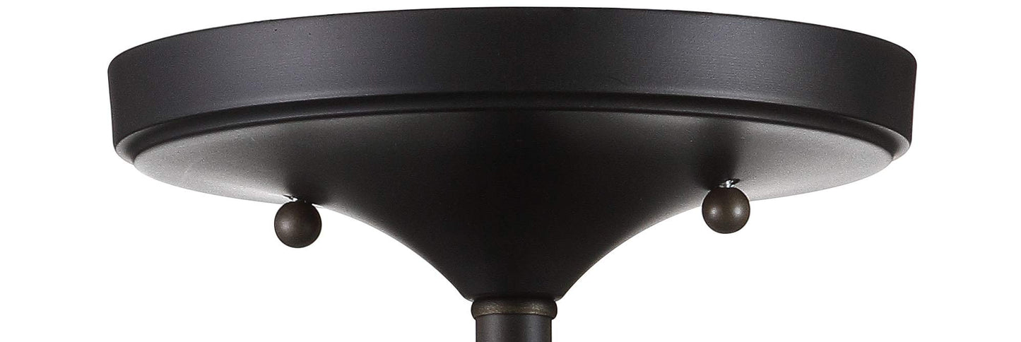 JONATHAN Y JYL9030B Toronto 16" Metall/Kristall LED Deckenleuchte, zeitgenössisch, modern, Übergangsstil, elegant, für Büro, Wohnzimmer, Familienzimmer, Esszimmer, Schlafzimmer, Flur, Foyer, Chrom