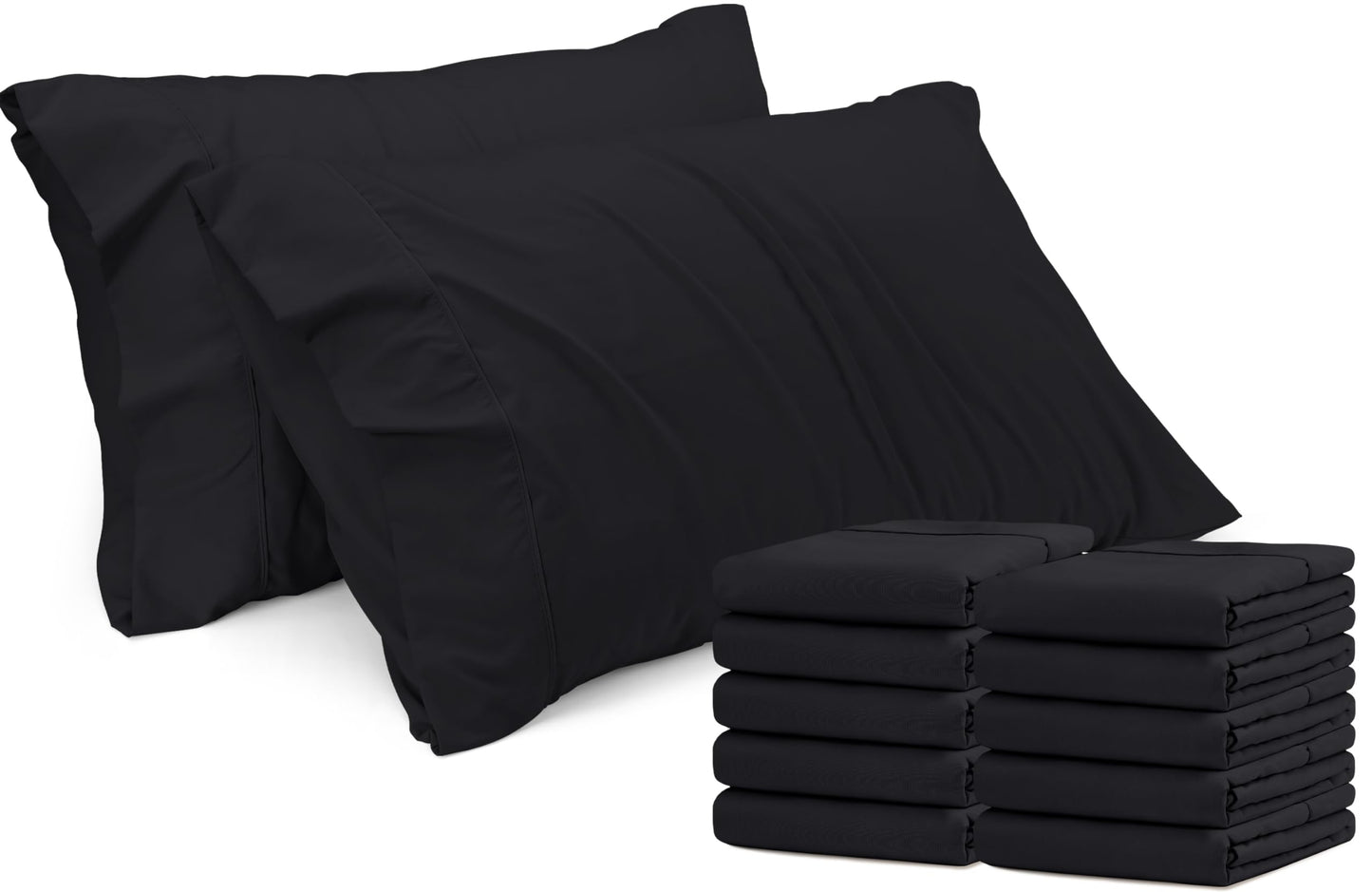Utopia Bedding Pillow Cases - Envelope Closure - Soft Brushed Microfiber Fabric - Shrinkage and Fade Resistant Pillow