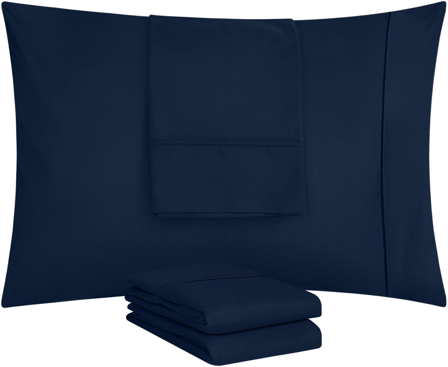 Utopia Bedding Pillow Cases - Envelope Closure - Soft Brushed Microfiber Fabric - Shrinkage and Fade Resistant Pillow