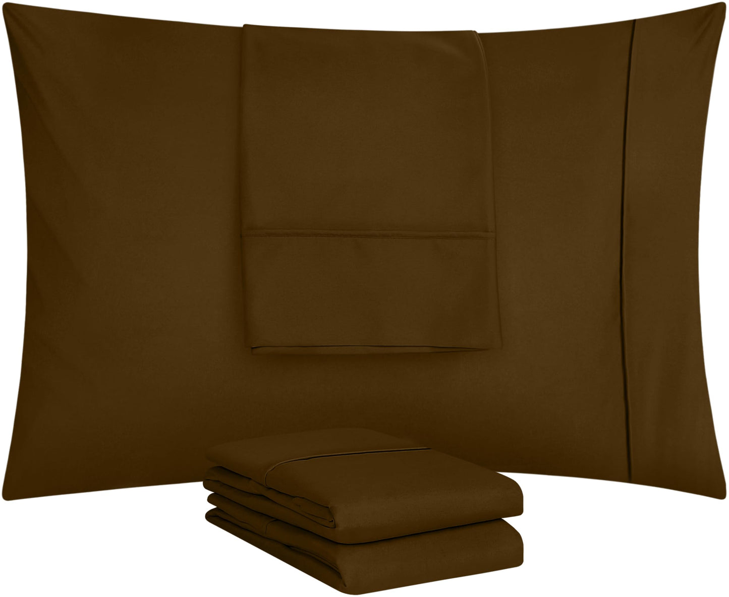 Utopia Bedding Pillow Cases - Envelope Closure - Soft Brushed Microfiber Fabric - Shrinkage and Fade Resistant Pillow