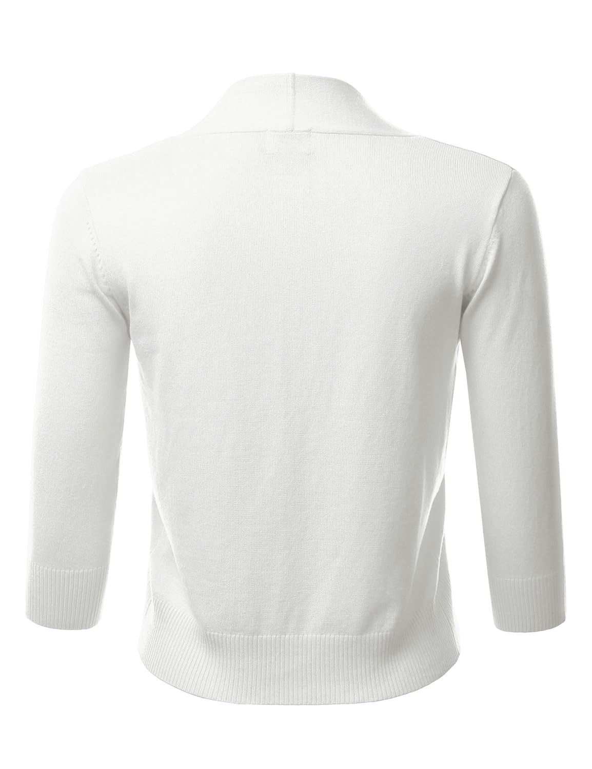 LALABEE Damen-Bolero, klassisch, 3/4-Ärmel, vorne offen, kurz, Cardigan, Shrugs für Kleider (S~XXL)