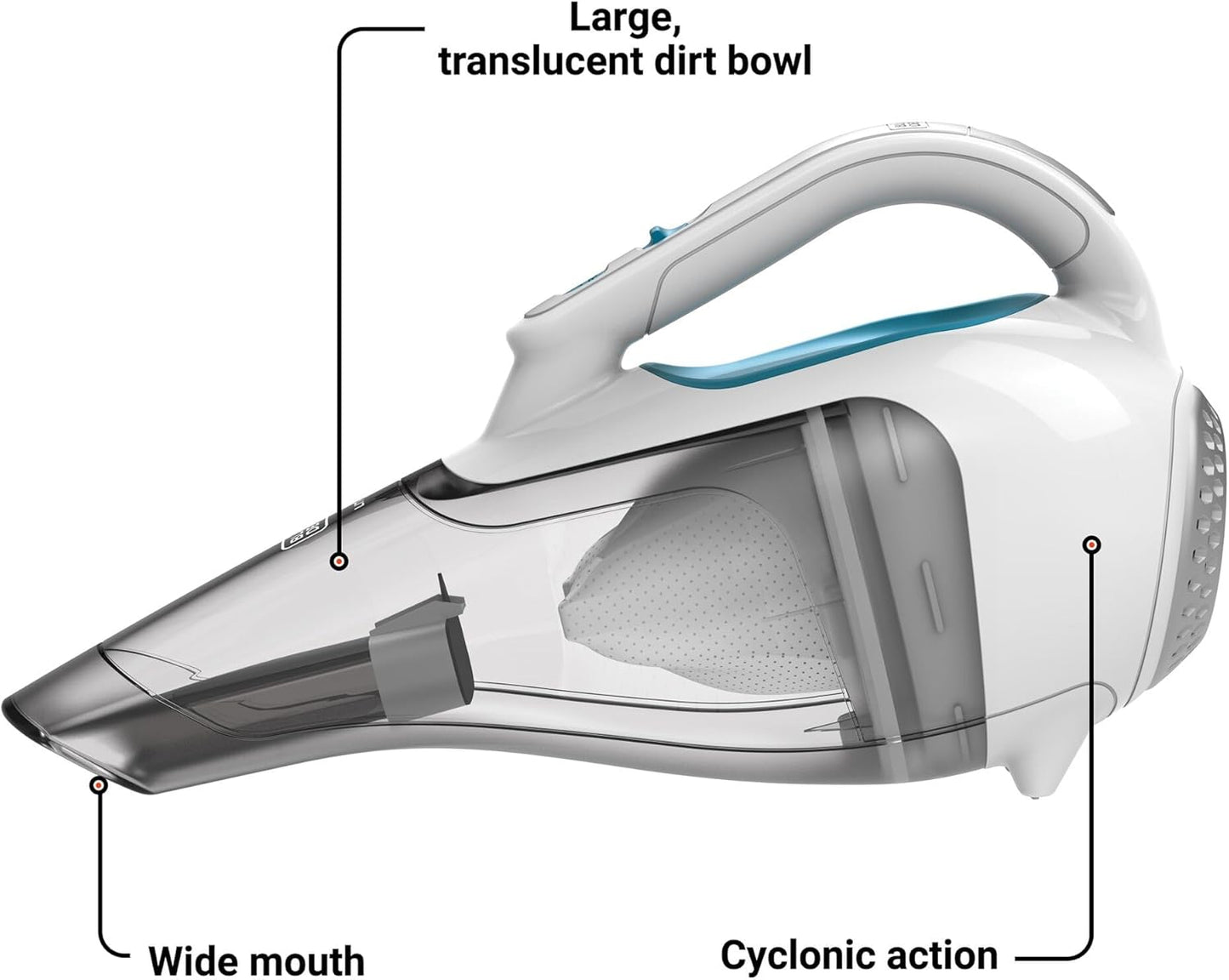 BLACK+DECKER dustbuster Cordless Handheld Vacuum, Home and Car Vacuum (HHVI315JO42)