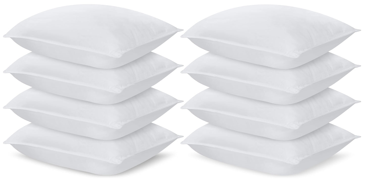 Utopia Bedding Bettkissen zum Schlafen (weiß), Queen Size, 2er-Set, Hotelkissen, Kühlkissen für Seiten-, Rücken- oder Bauchschläfer