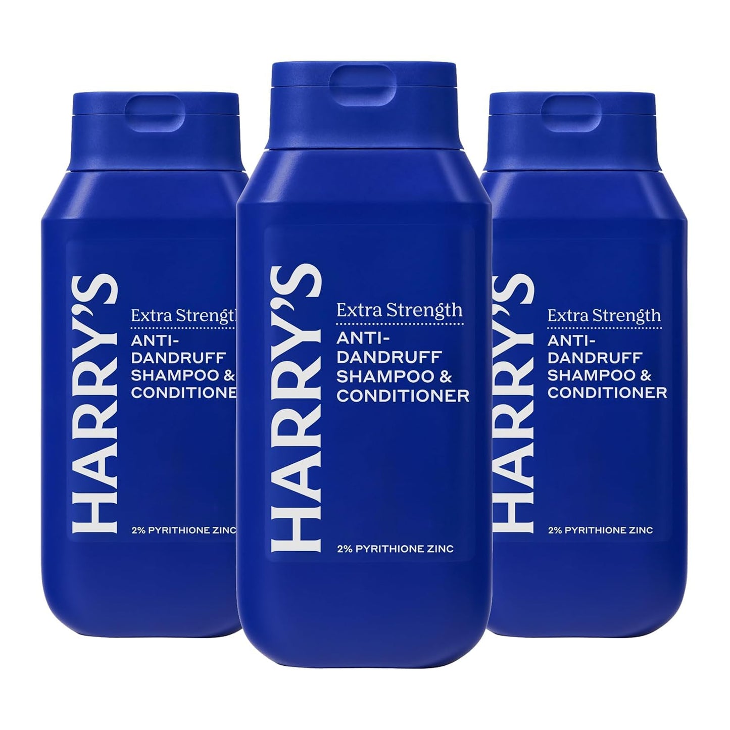 Harry's Men's 2 in 1 Shampoo and Conditioner for All Hair Types - Aspen - (3 Pack) 14 fl oz - No Parabens or Sulfates