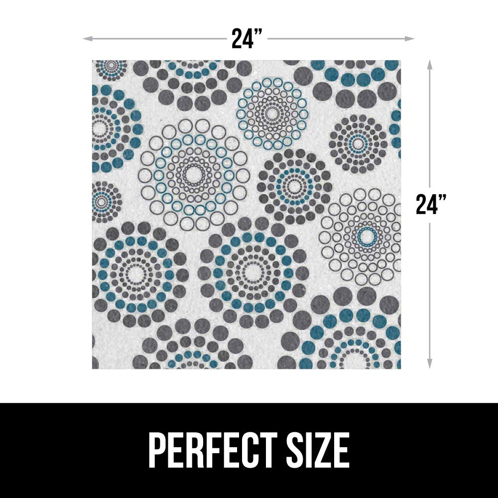 Gorilla Grip LeakGuard, nicht klebende Unterspülmatte für Küchenschränke, 24 x 40, wasserdichte, schnell trocknende Regaleinlage, langlebige, saugfähige Filzmatten für Badezimmerwaschbecken, Schränke, Kommoden, Damast, Taupe-Creme