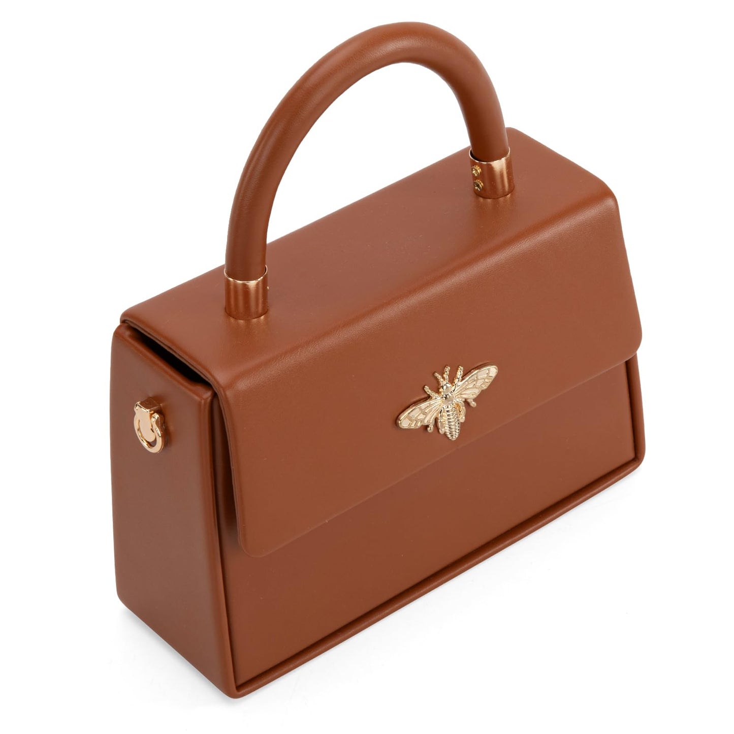 Milan Chiva Kleine Geldbörse mit Henkel für Damen, Mini-Umhängetasche, elegante quadratische Tasche