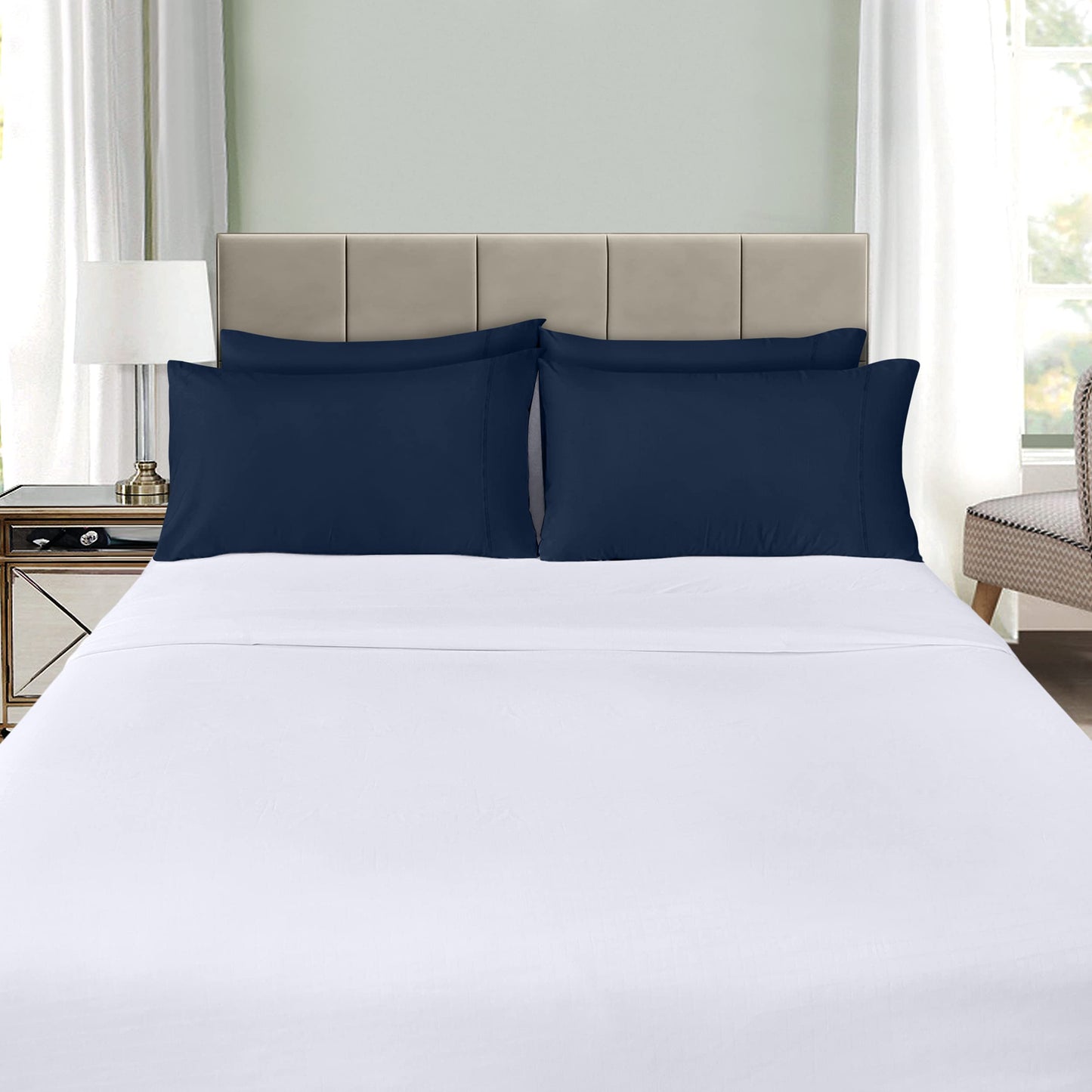 Utopia Bedding Pillow Cases - Envelope Closure - Soft Brushed Microfiber Fabric - Shrinkage and Fade Resistant Pillow