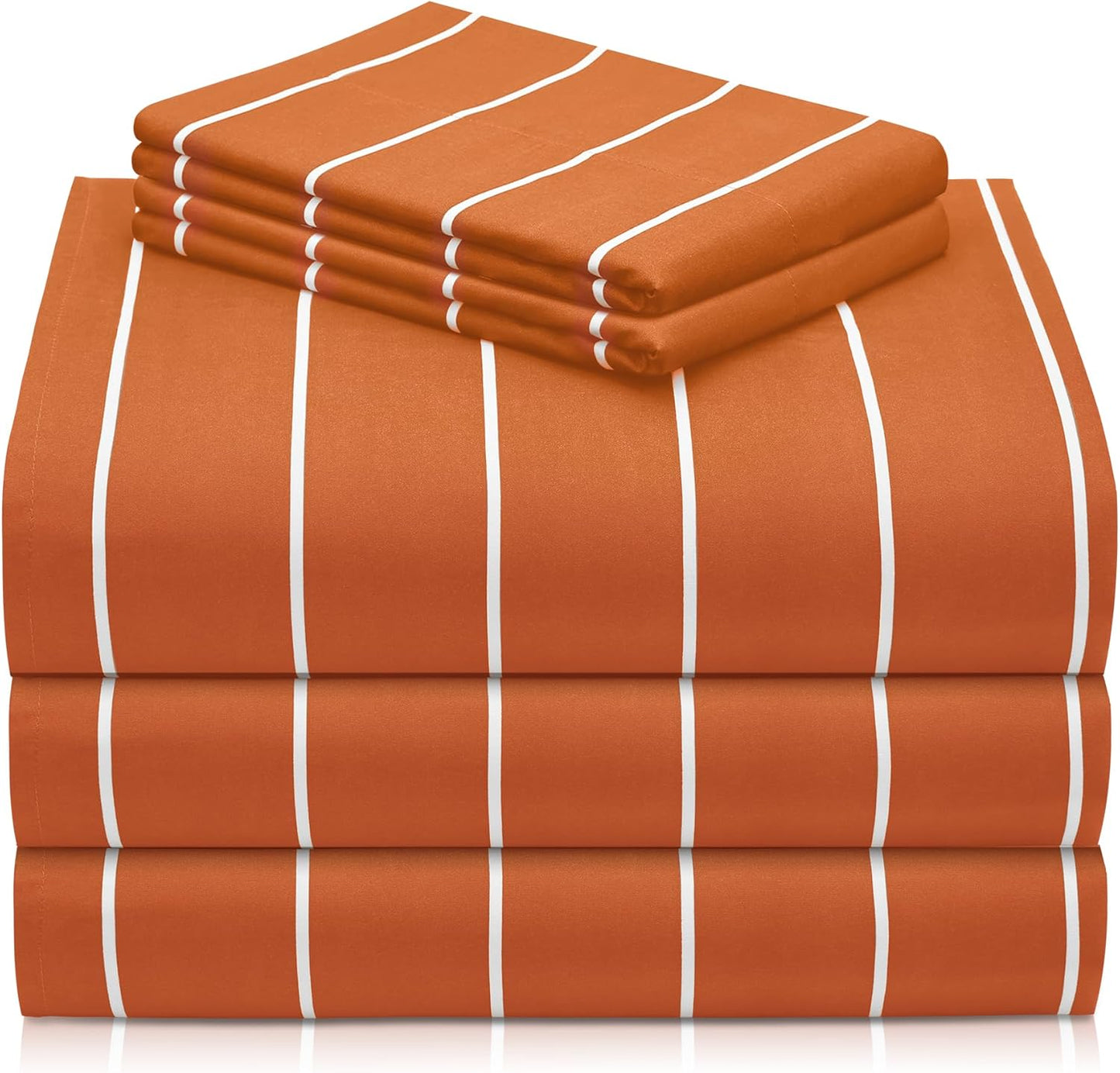 LClub Luxury 4-Piece Cooling Microfiber Sheet Set