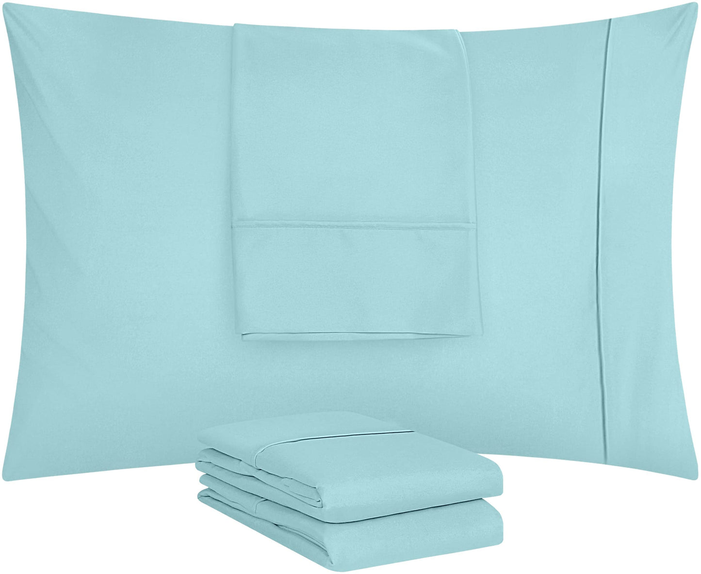 Utopia Bedding Pillow Cases - Envelope Closure - Soft Brushed Microfiber Fabric - Shrinkage and Fade Resistant Pillow