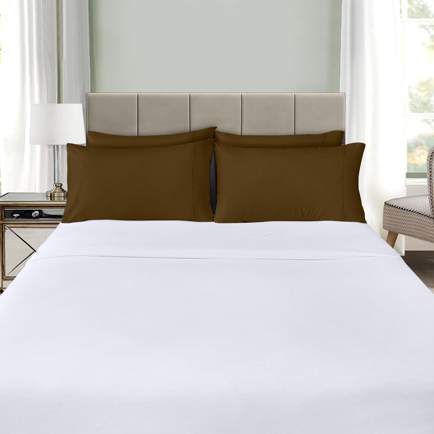 Utopia Bedding Pillow Cases - Envelope Closure - Soft Brushed Microfiber Fabric - Shrinkage and Fade Resistant Pillow