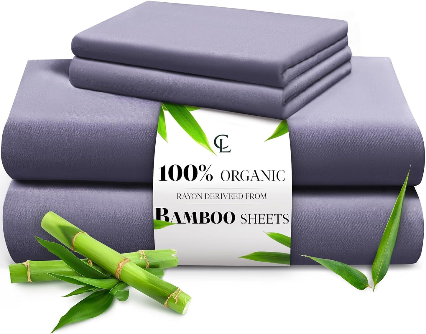 LClub Luxury 4-Piece Cooling Microfiber Sheet Set
