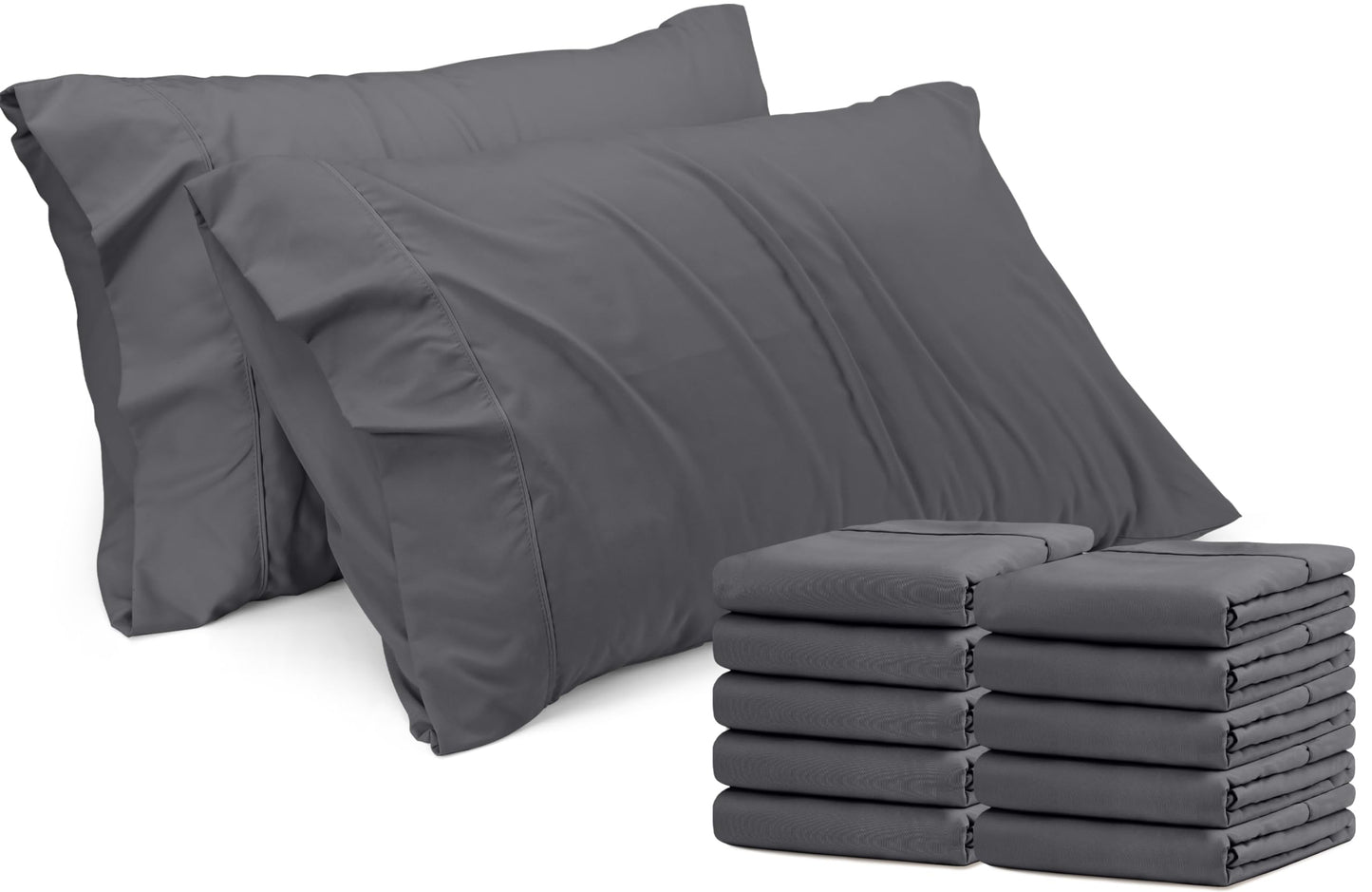 Utopia Bedding Pillow Cases - Envelope Closure - Soft Brushed Microfiber Fabric - Shrinkage and Fade Resistant Pillow