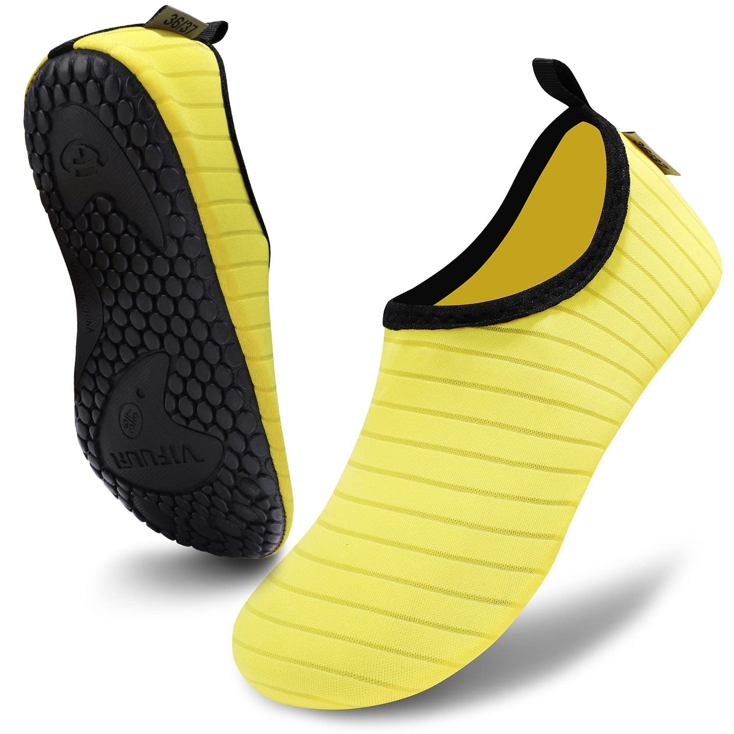 Chaussures de sports nautiques VIFUUR, chaussettes de yoga aquatiques à séchage rapide, pieds nus, à enfiler pour hommes et femmes