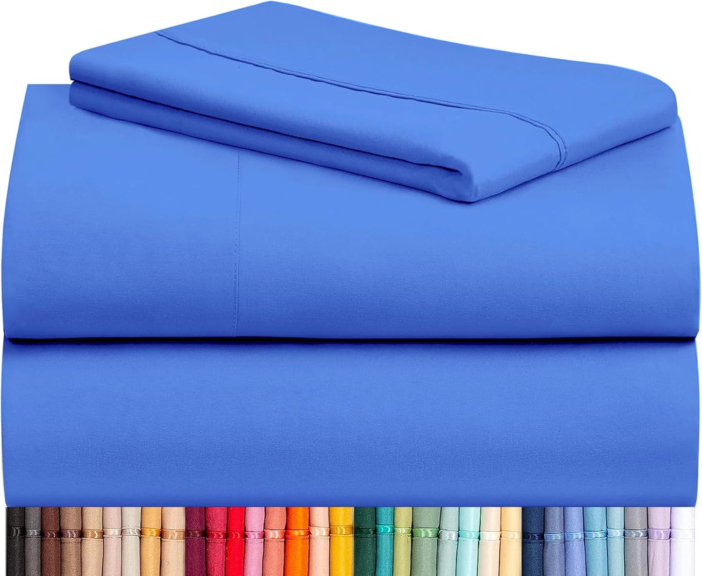 LClub Luxury 4-Piece Cooling Microfiber Sheet Set