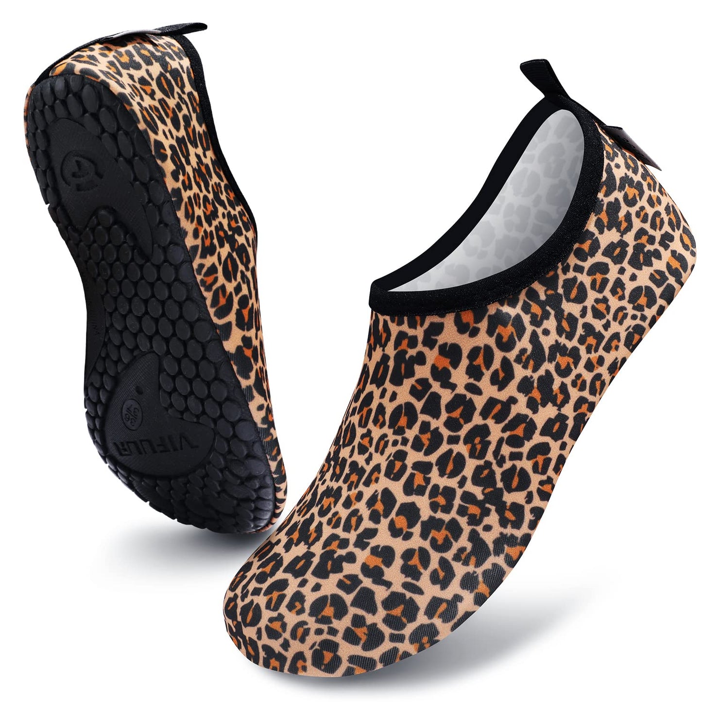 Chaussures de sports nautiques VIFUUR, chaussettes de yoga aquatiques à séchage rapide, pieds nus, à enfiler pour hommes et femmes