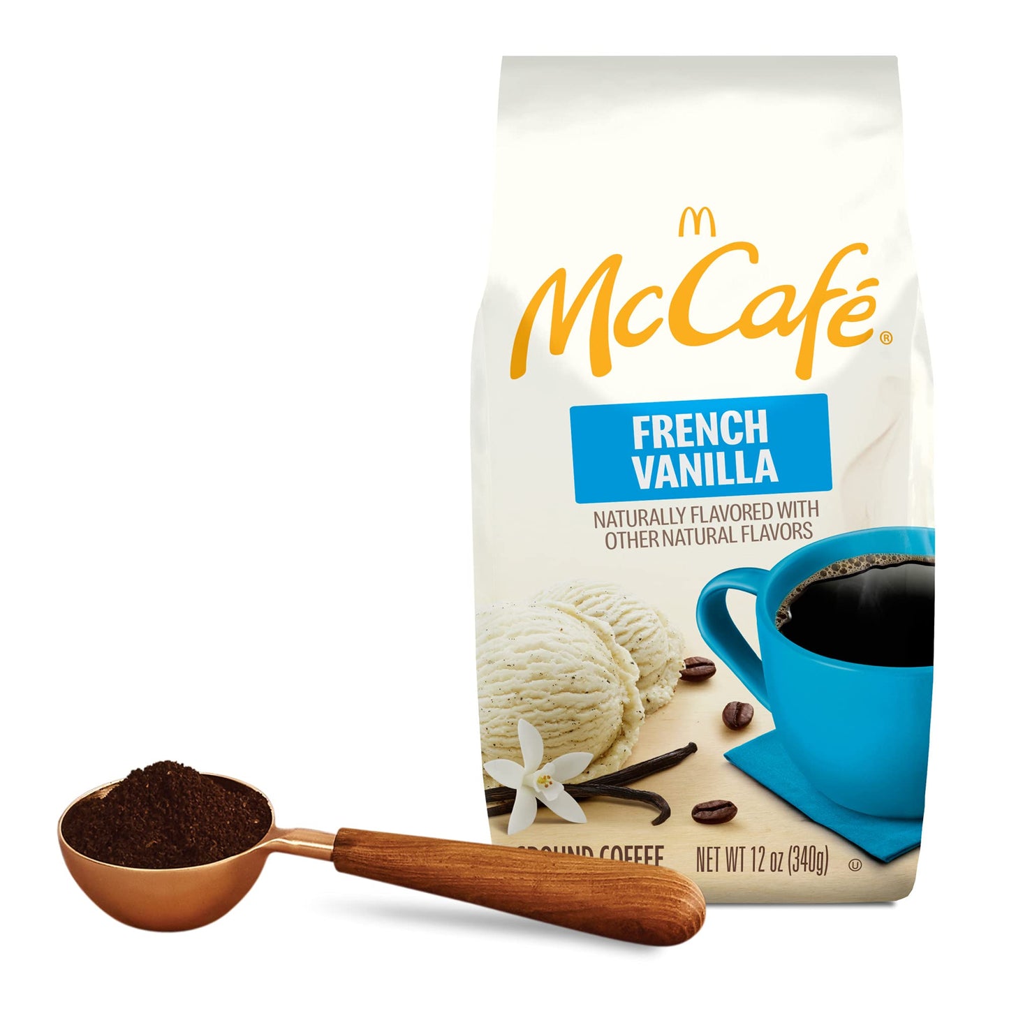 McCafe Colombian, Medium-Dark Roast Ground Coffee, 12 oz Bag