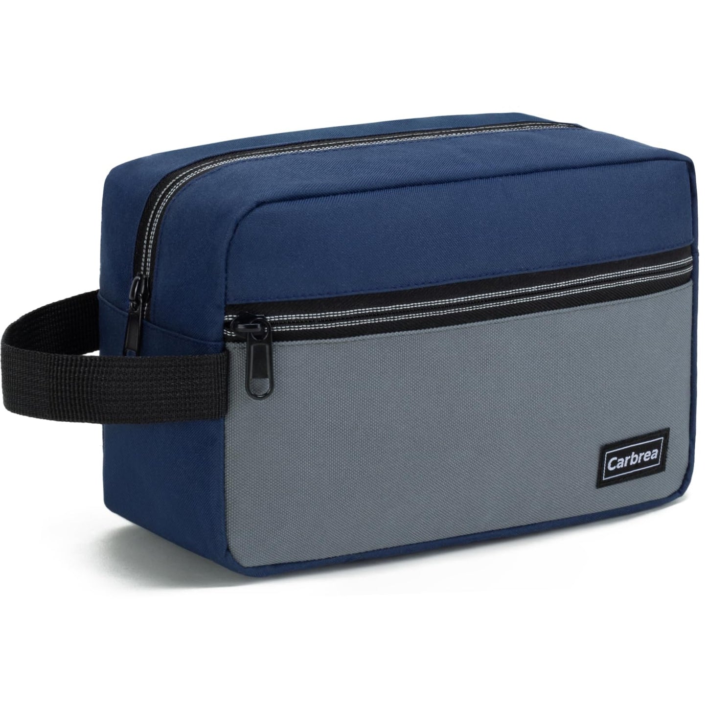 Reise-Kulturtasche – Kleine Kulturtasche für Männer, Hautpflegetasche, Doop-Kit für Toilettenartikel, Zubehör, Geschenke – Schwarz
