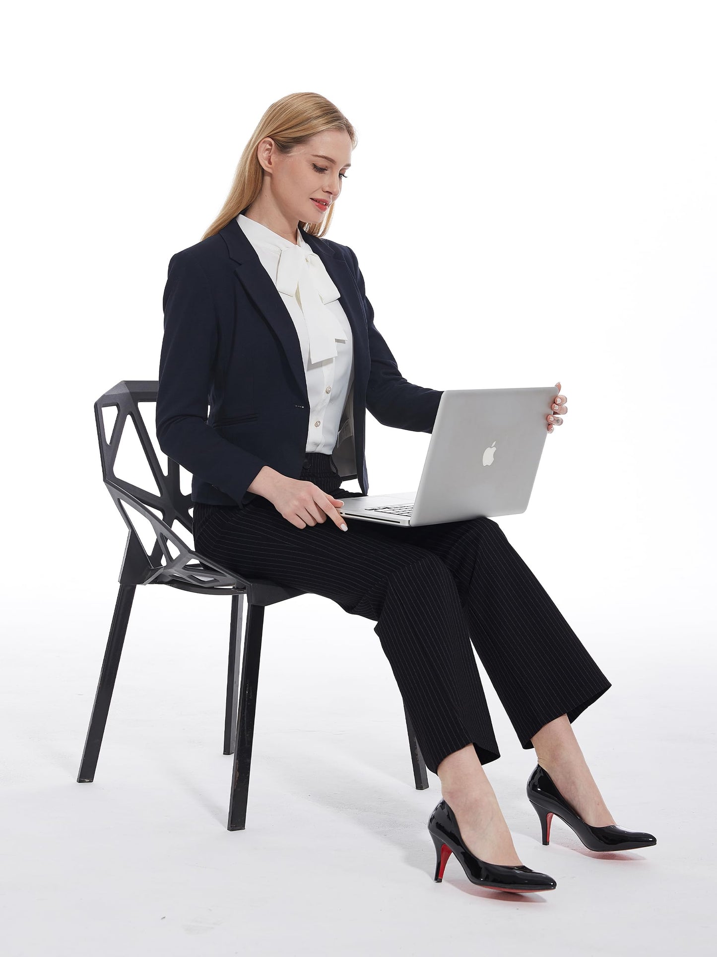 Pantalon extensible pour femme Tapata 28''/30''/32''/34'' avec poches, taille haute, petite, taille standard pour le travail au bureau