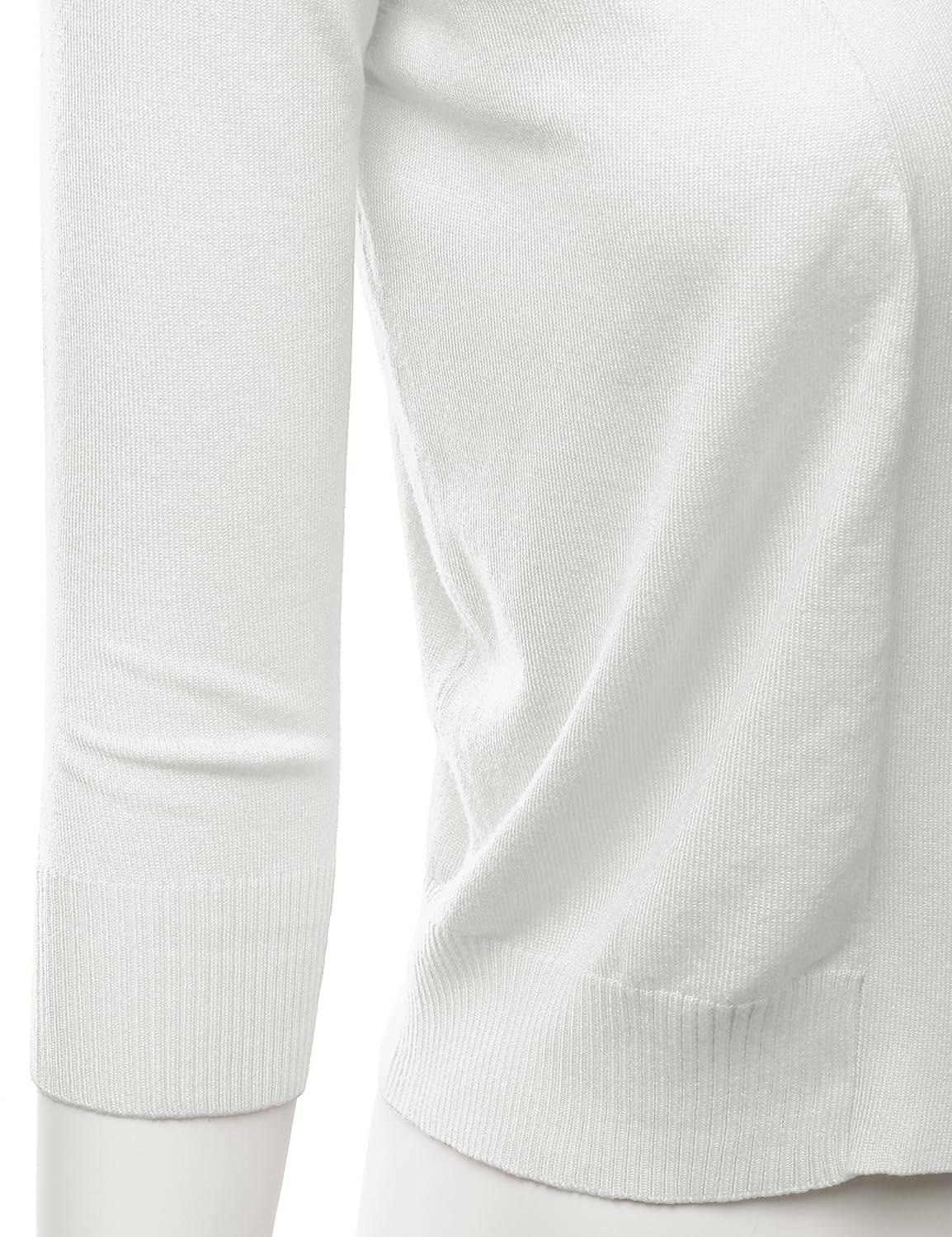 LALABEE Damen-Bolero, klassisch, 3/4-Ärmel, vorne offen, kurz, Cardigan, Shrugs für Kleider (S~XXL)