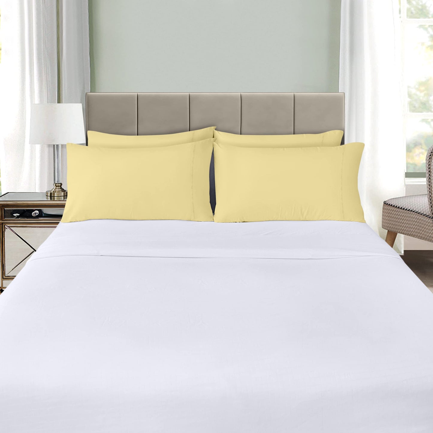 Utopia Bedding Pillow Cases - Envelope Closure - Soft Brushed Microfiber Fabric - Shrinkage and Fade Resistant Pillow