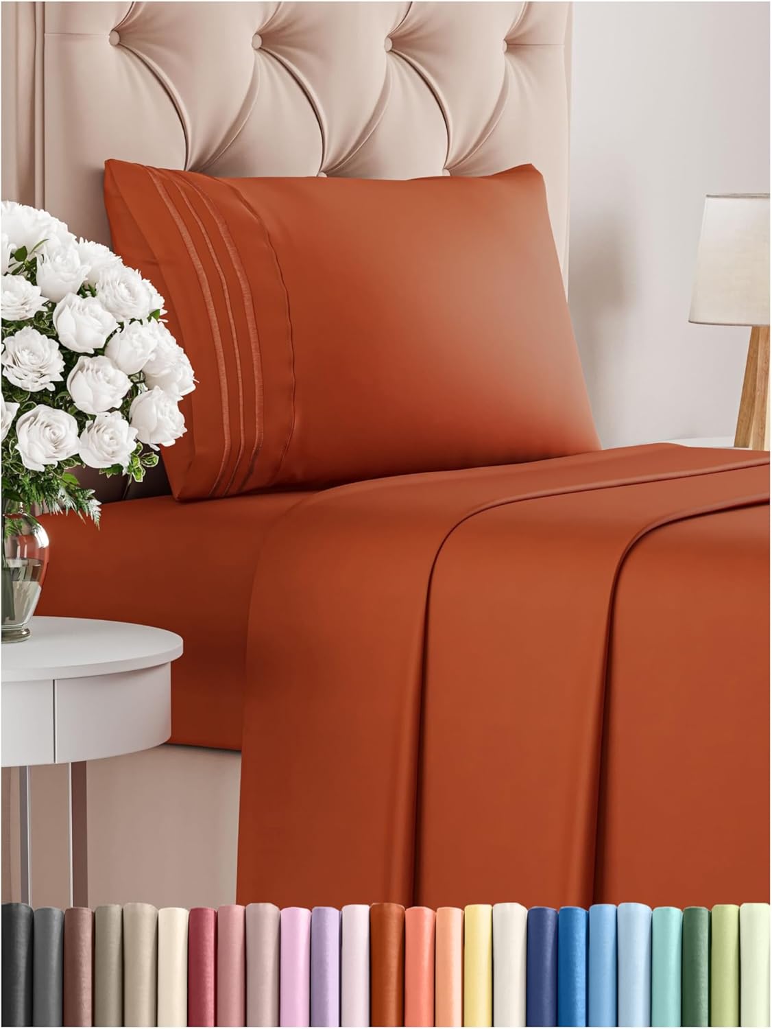 Luxury 4-Piece Cooling Sheet Set