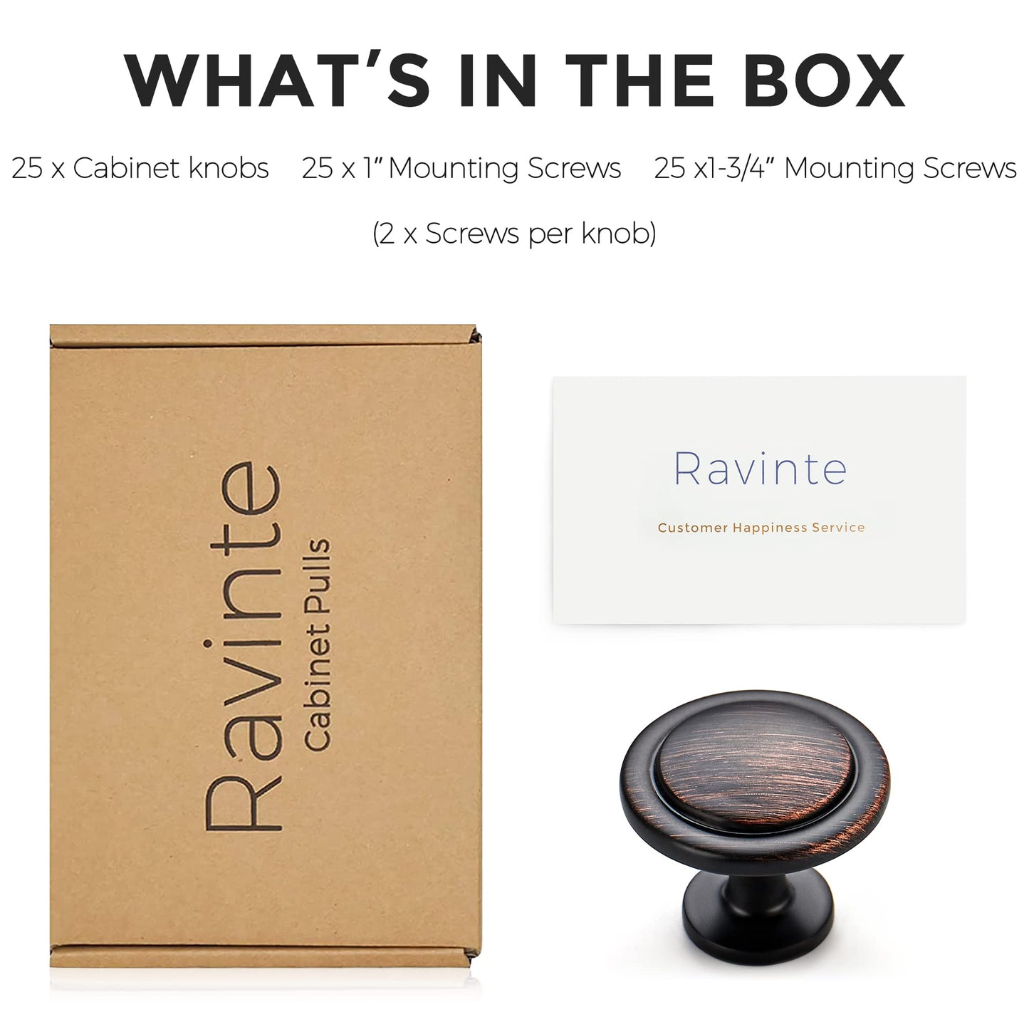 Ravinte 35er-Pack 1-1/4 Zoll Küchenschrankknöpfe Schubladenknöpfe Kommodenknöpfe Mattschwarze Zinkknöpfe Schubladengriffe Türknöpfe Kommodenschubladengriffe Knöpfe für Kommodenschubladen