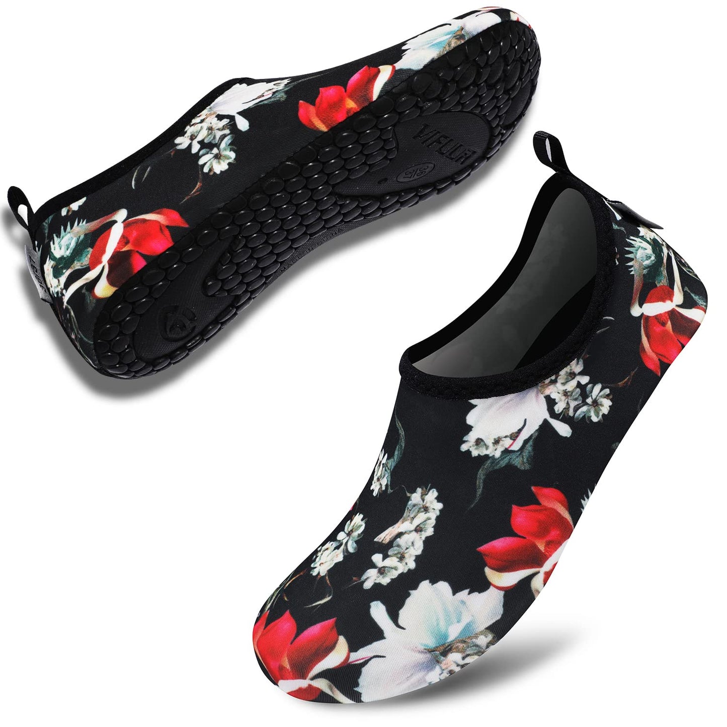Chaussures de sports nautiques VIFUUR, chaussettes de yoga aquatiques à séchage rapide, pieds nus, à enfiler pour hommes et femmes