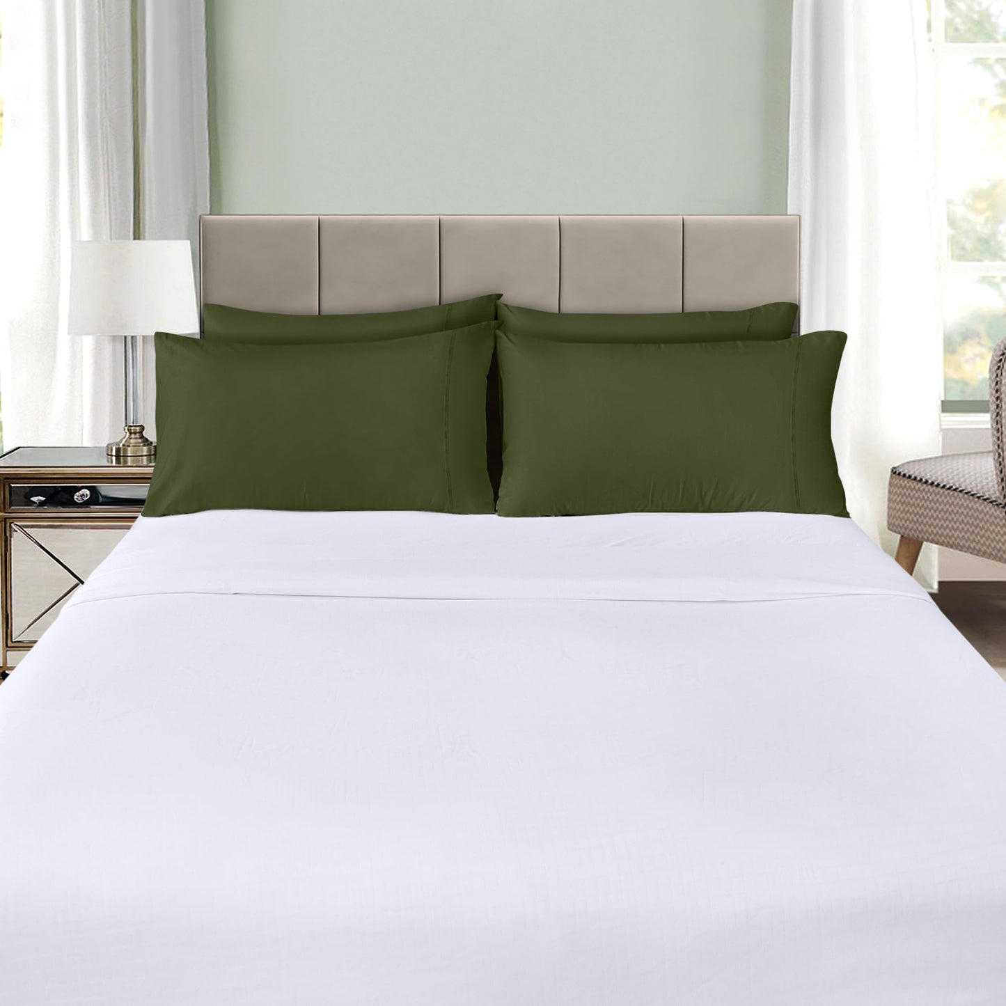 Utopia Bedding Pillow Cases - Envelope Closure - Soft Brushed Microfiber Fabric - Shrinkage and Fade Resistant Pillow