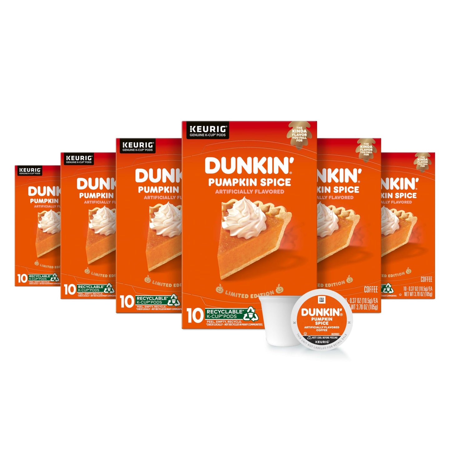Dunkin' Best Sellers Coffee Variety Pack, 60 Keurig K-Cup Pods