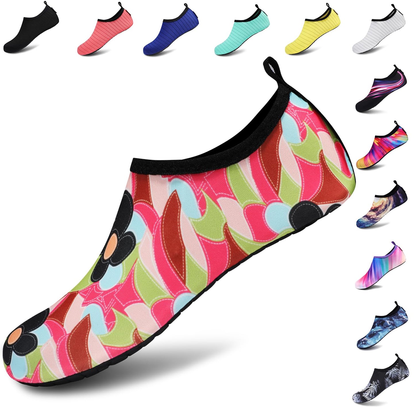 Chaussures de sports nautiques VIFUUR, chaussettes de yoga aquatiques à séchage rapide, pieds nus, à enfiler pour hommes et femmes