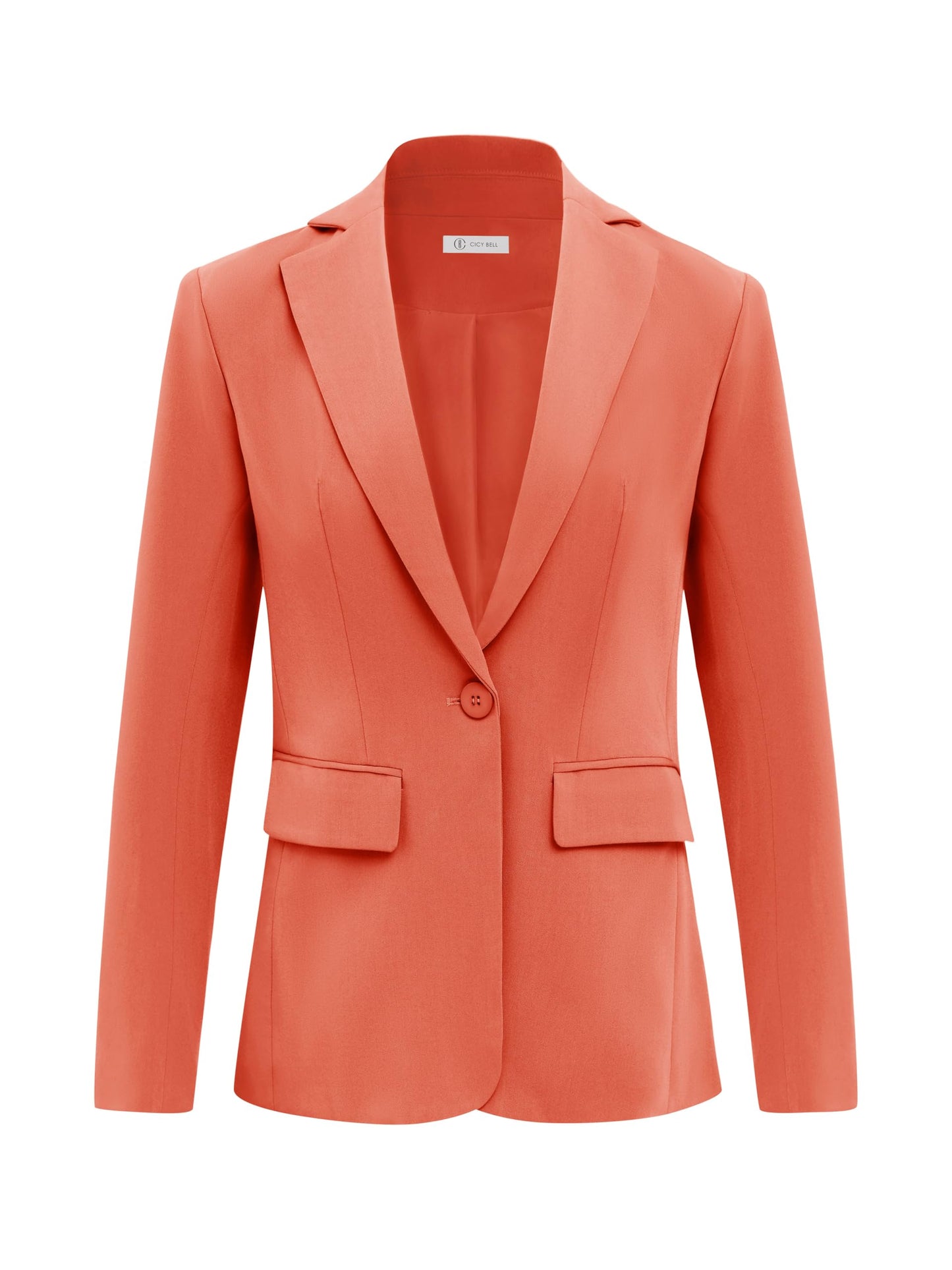 Blazers pour femmes Cicy Bell Vestes de costume à manches longues ouvertes sur le devant Tenues décontractées pour le travail