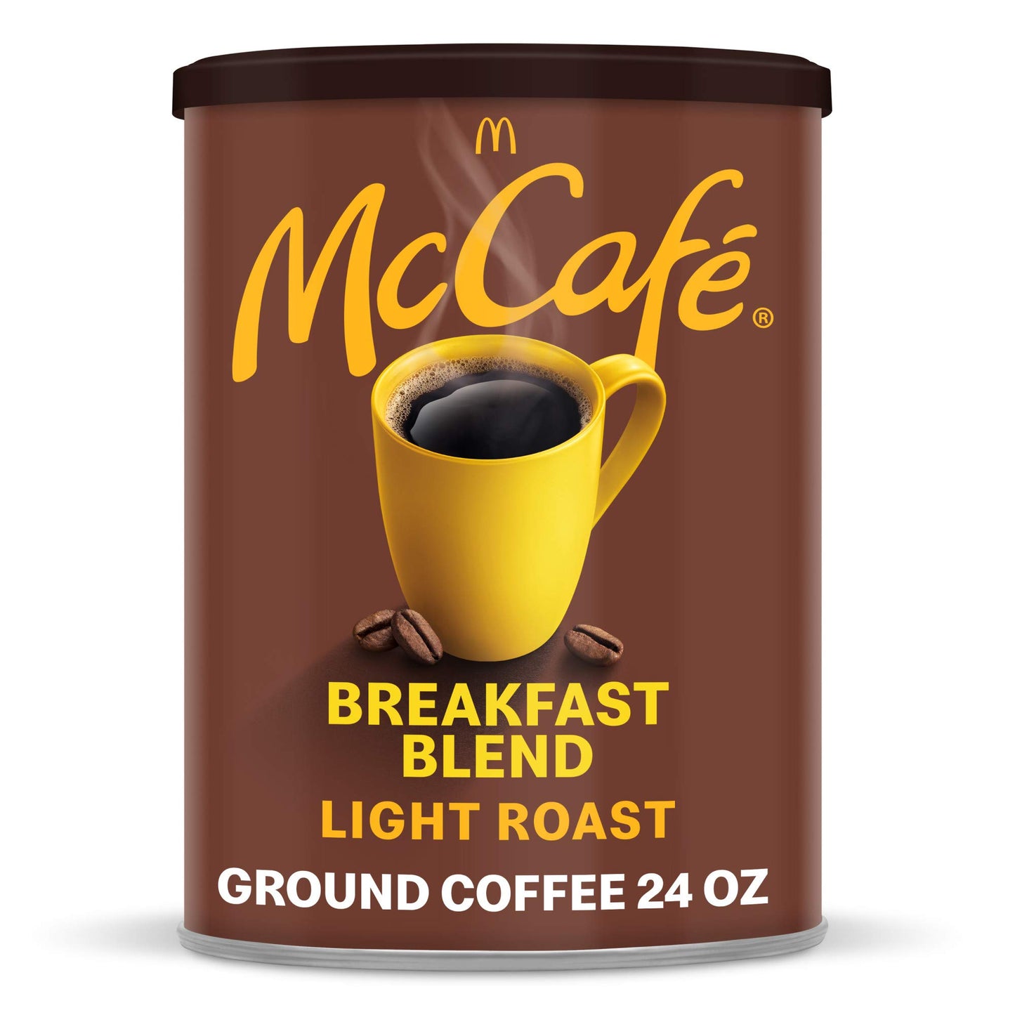 McCafe Colombian, Medium-Dark Roast Ground Coffee, 24 oz Canister