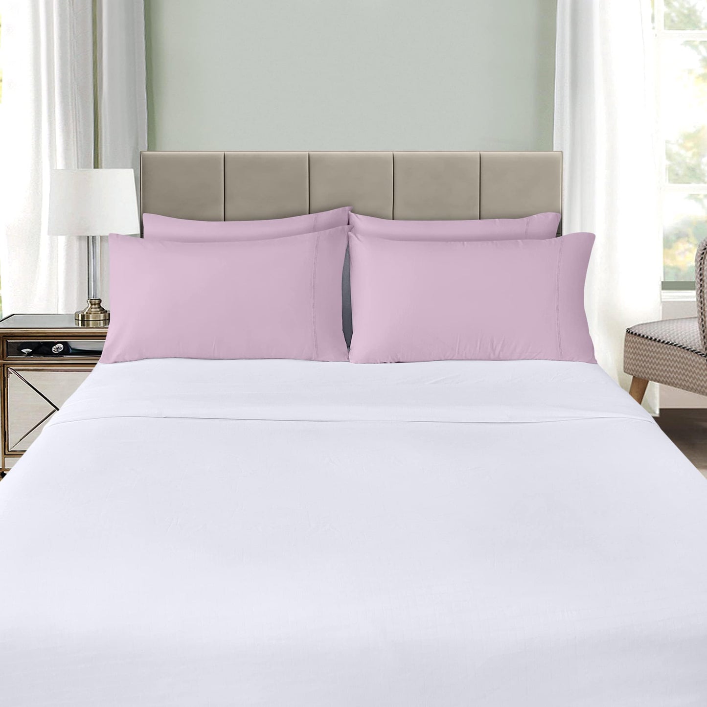 Utopia Bedding Pillow Cases - Envelope Closure - Soft Brushed Microfiber Fabric - Shrinkage and Fade Resistant Pillow