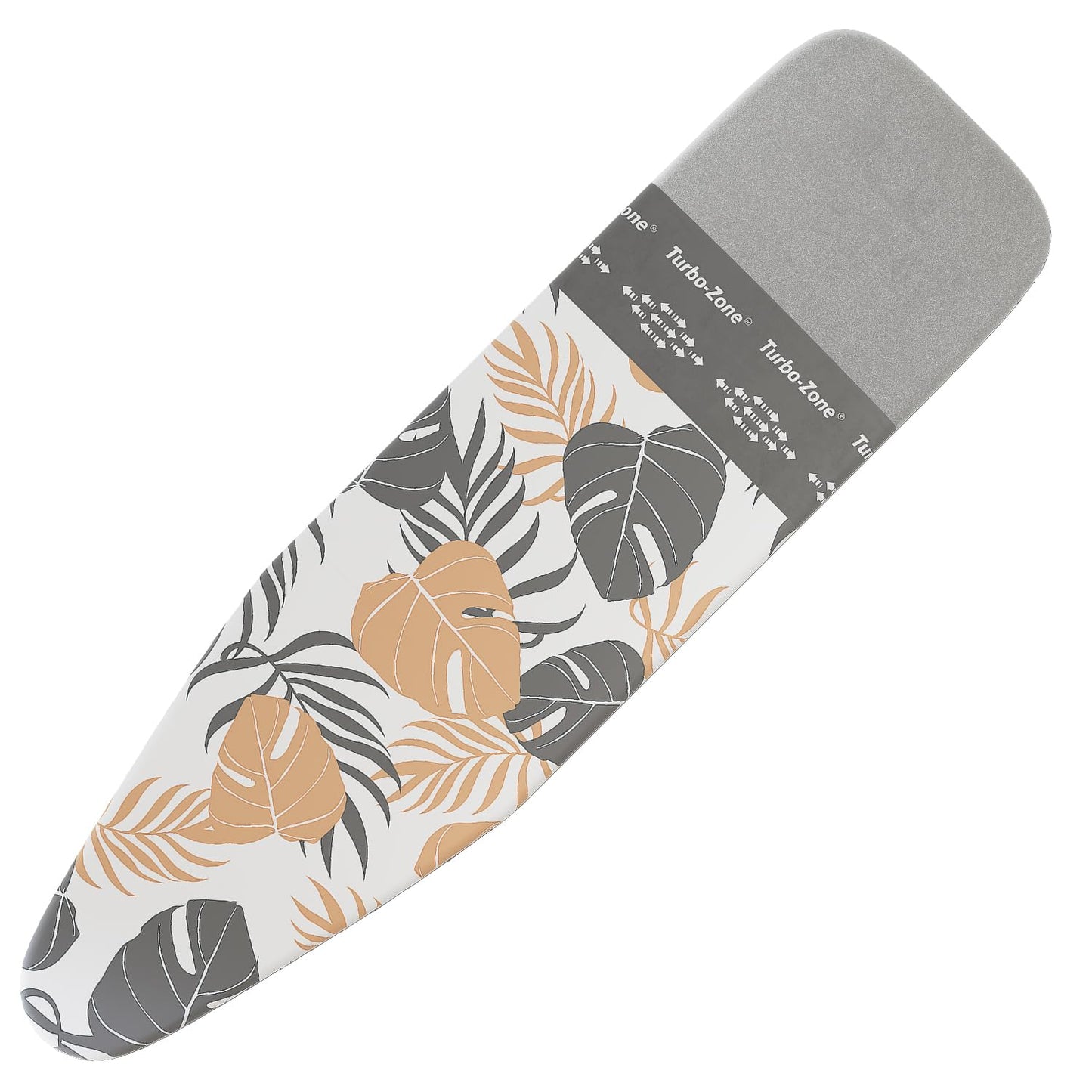 Housse et coussin pour planche à repasser Bartnelli, fabriqués en Europe avec une nouvelle technologie brevetée | Housse de rechange pour planche à repasser 54x15 avec zone Park & Turbo, dessus épais 100 % coton résistant aux brûlures