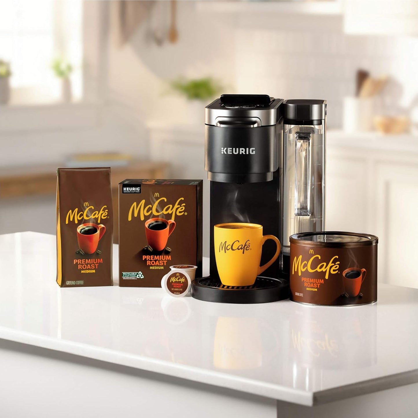 McCafe Premium Roast, Medium Roast Ground Coffee, 12 oz Bag