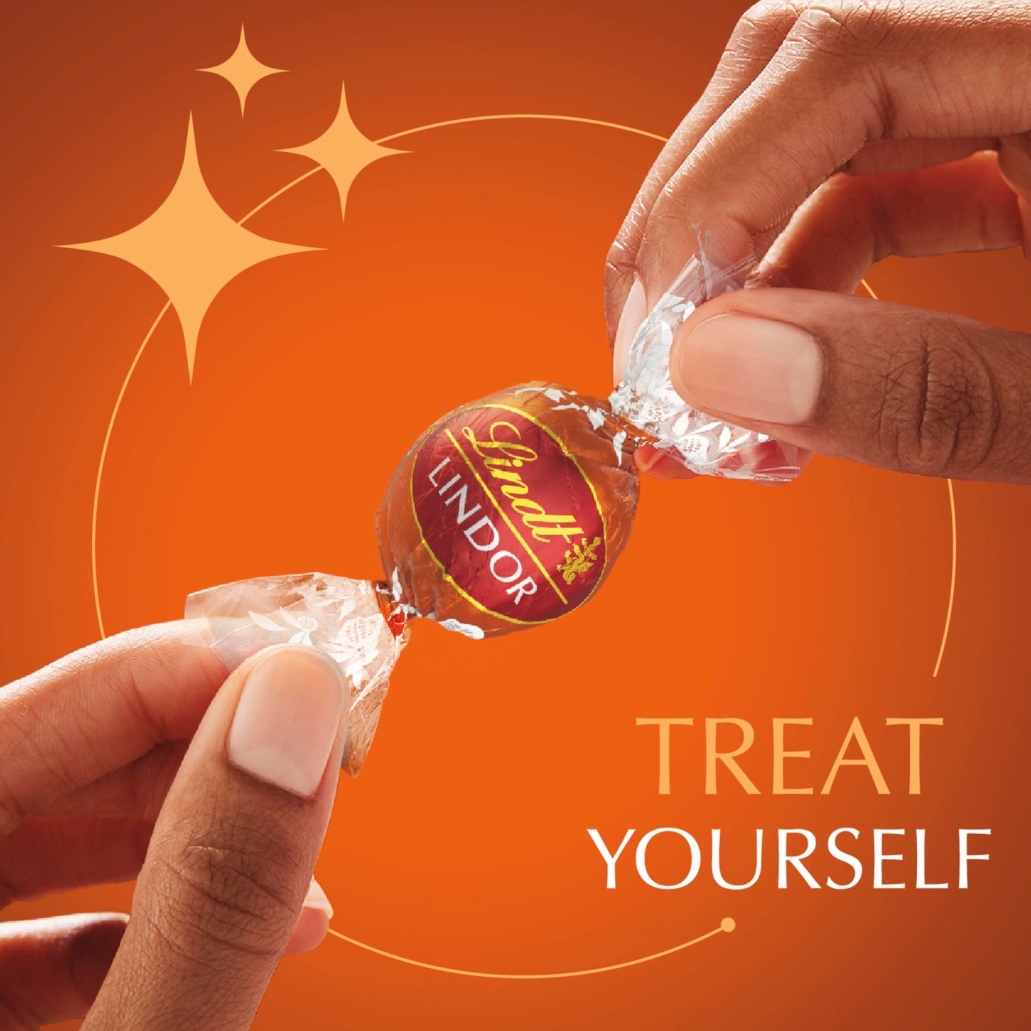 Lindt LINDOR Milk Chocolate Candy Truffles, Milk Chocolate with Smooth, Melting Truffle Center, 25.4 oz., 60 Count