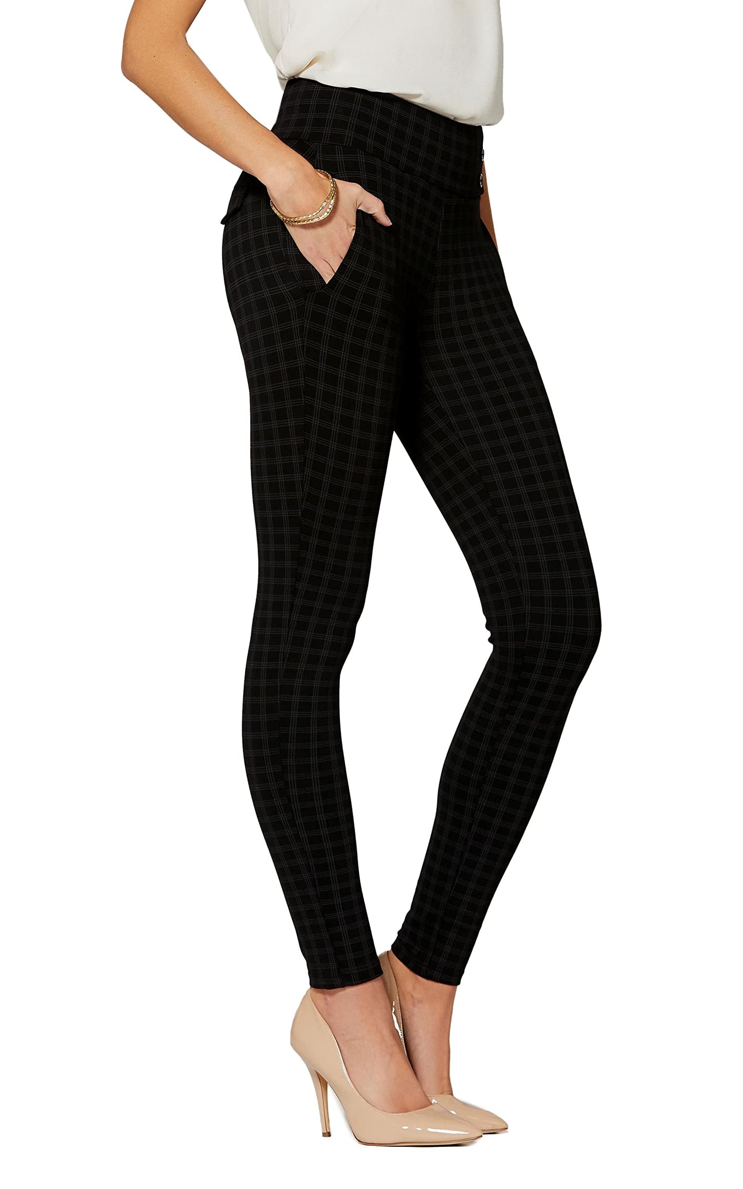 Conceited Stretch Slacks for Women in Slim, Straight and Flare - Ponte Pants