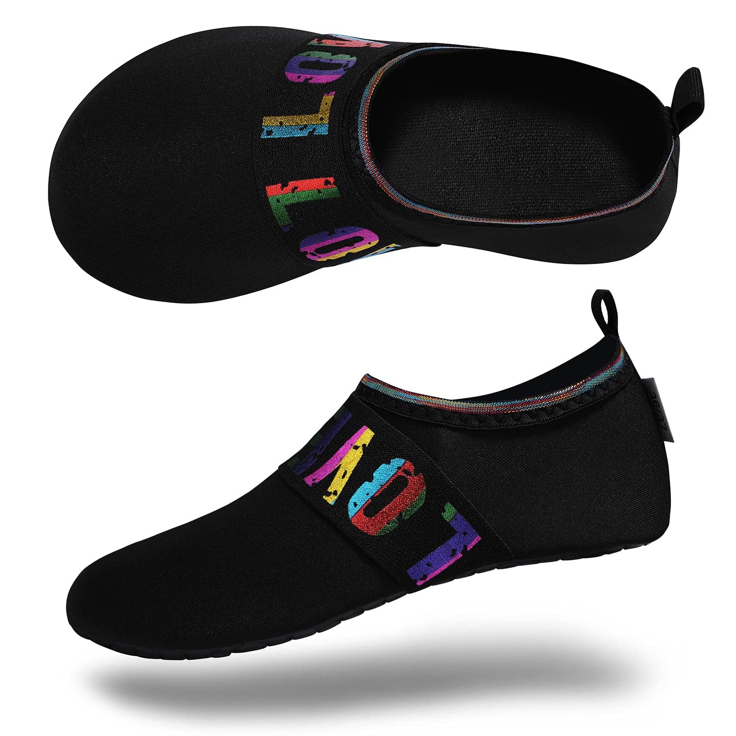 Chaussures de sports nautiques VIFUUR, chaussettes de yoga aquatiques à séchage rapide, pieds nus, à enfiler pour hommes et femmes