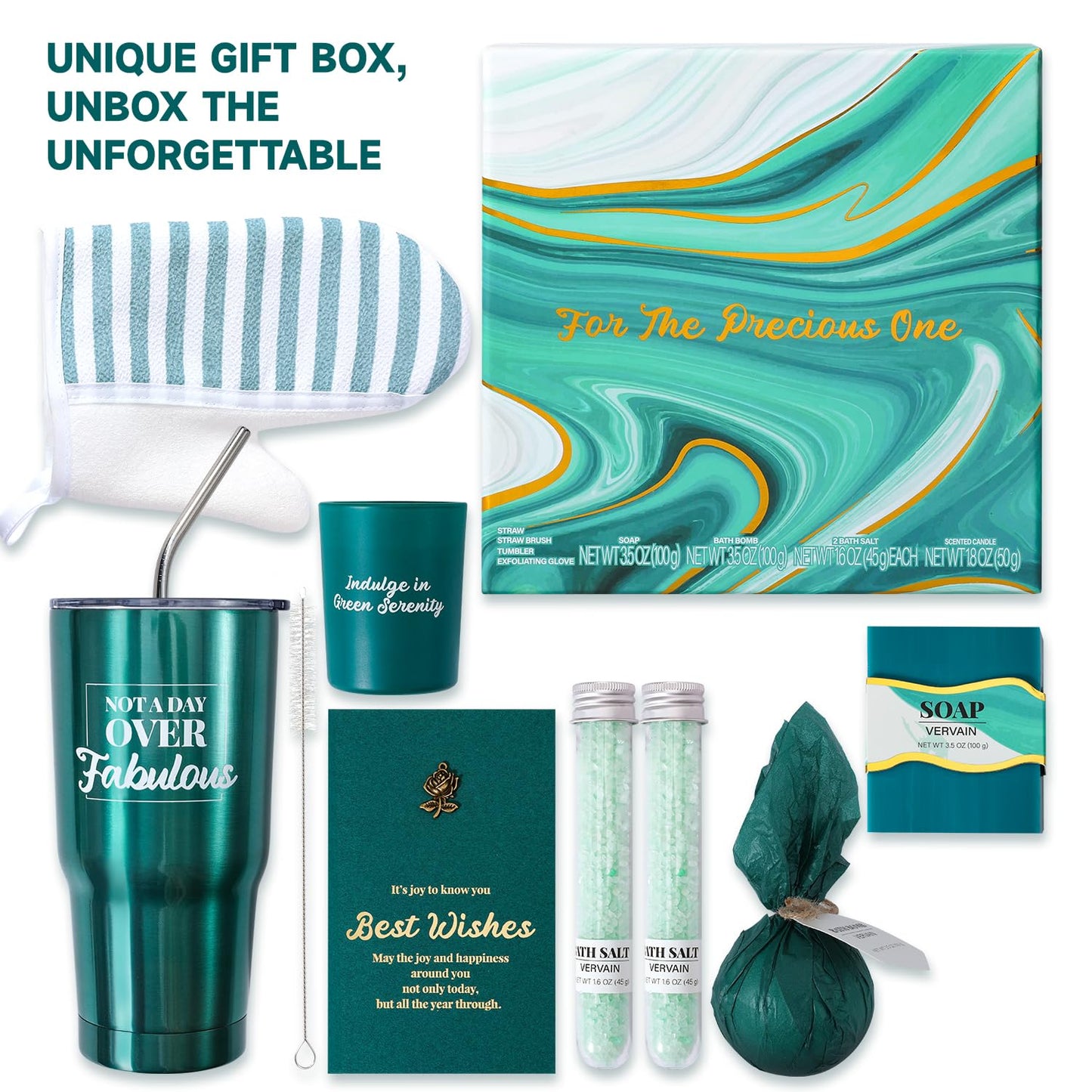 Spa-Geschenke für Frauen, Geschenkset, Selbstpflegeset, Geburtstagsgeschenke, 5-teiliges Rosenbadeset mit Massageöl, Badebombe, Salzpeeling, Seife, Handcreme, Weihnachtsgeschenke für Mama