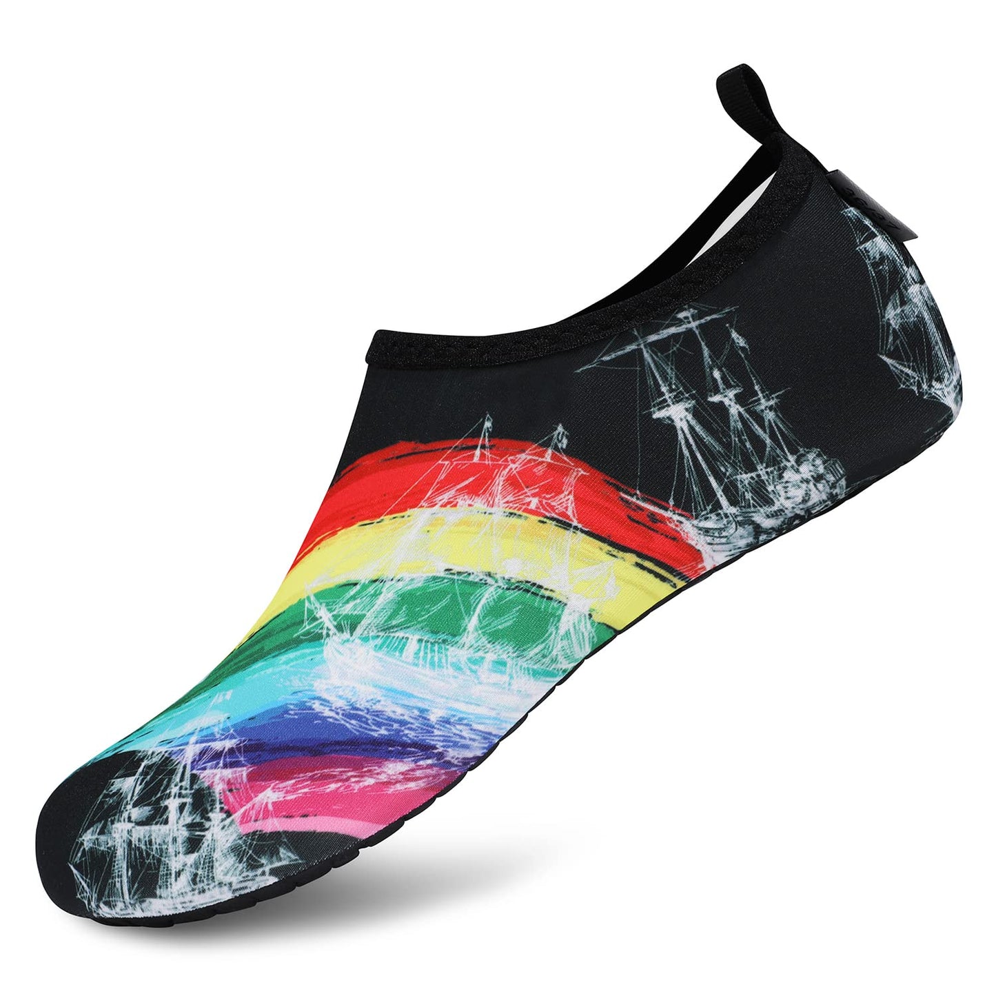 Chaussures de sports nautiques VIFUUR, chaussettes de yoga aquatiques à séchage rapide, pieds nus, à enfiler pour hommes et femmes